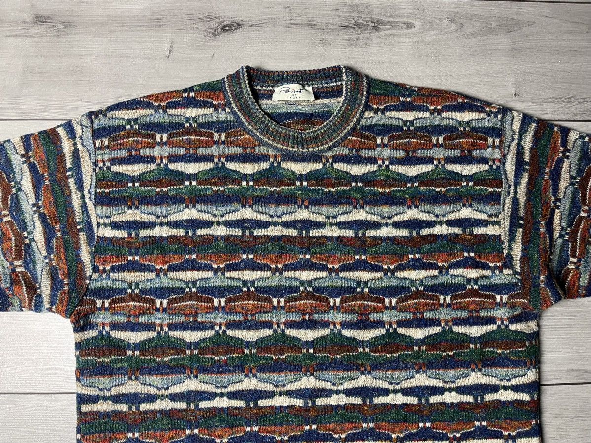 Vintage Vintage sweater wool missoni style size XLarge Size US XL / EU 56 / 4 - 3 Thumbnail
