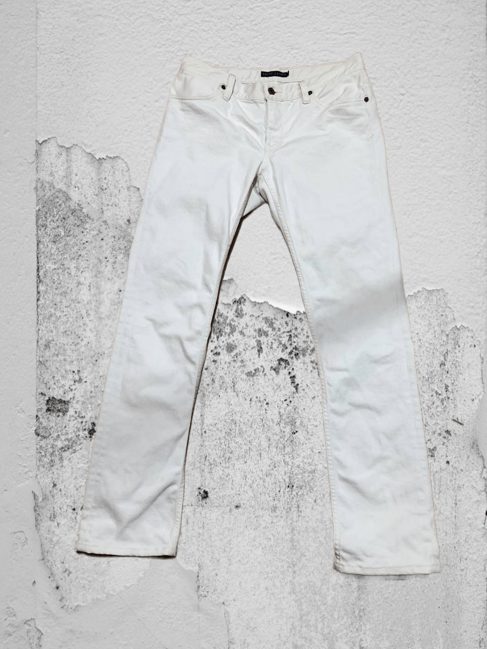 Ralph Lauren white jeans Y2K Ralph Lauren vintage Denim pants Size US 30 / EU 46 - 1 Thumbnail