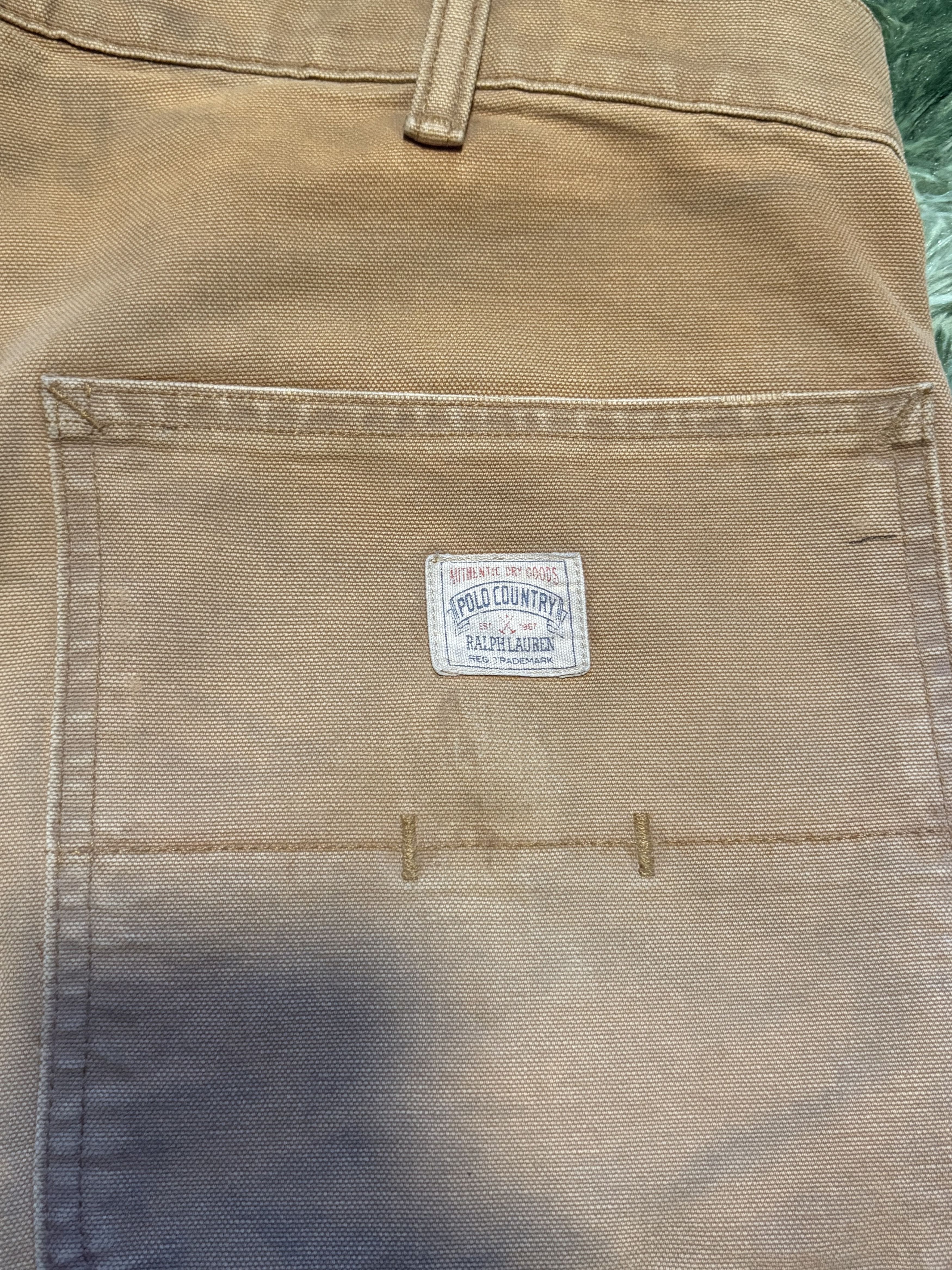 Polo Ralph Lauren Polo Country Straight-Leg Distressed Carpenter Trousers Size US 36 / EU 52 - 4 Thumbnail