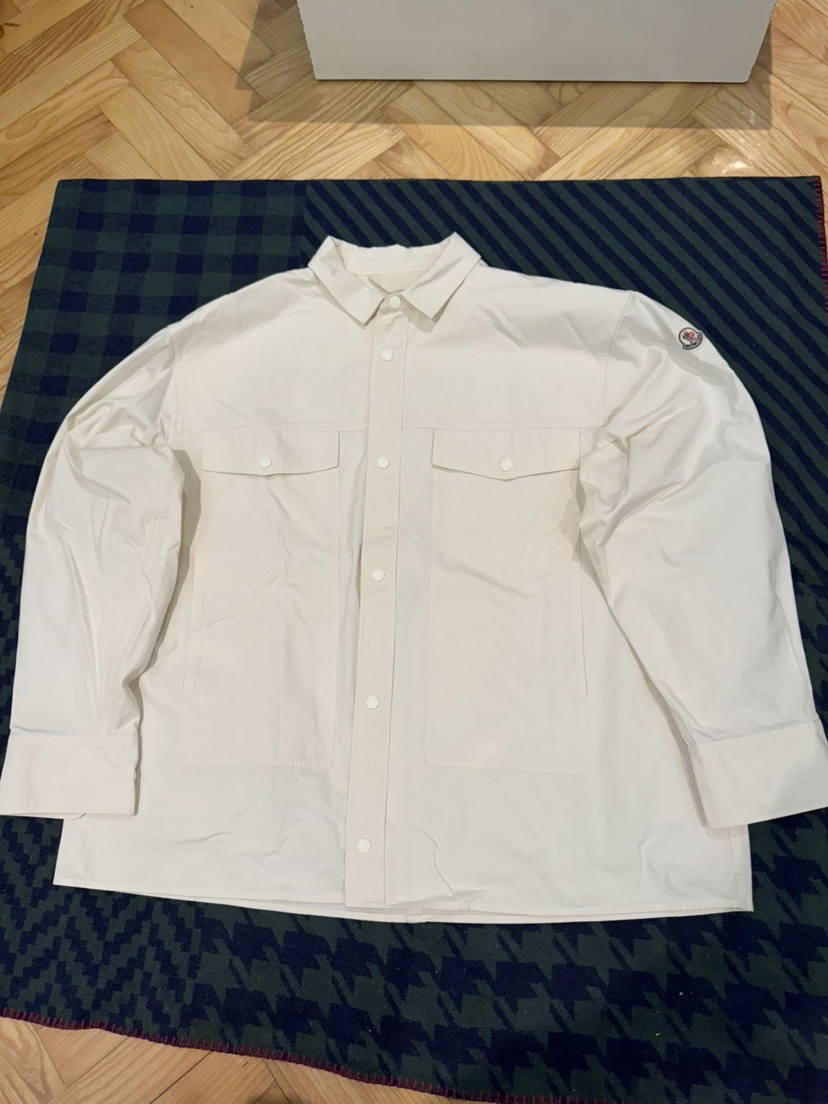 Moncler New !!! Rare!!! Moncler Overshirt Size US L / EU 52-54 / 3 - 3 Thumbnail