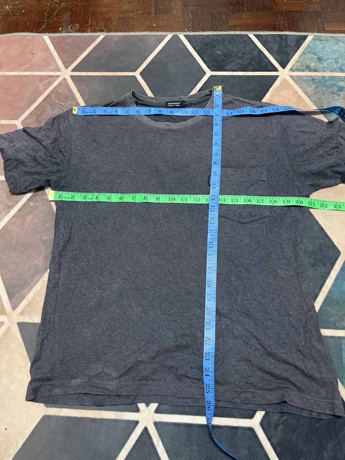 Burberry Burberry Black Label Pocketed Tee Size US M / EU 48-50 / 2 - 9 Thumbnail