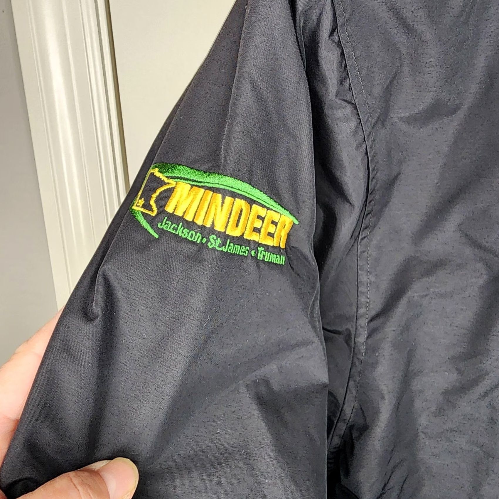 John Deere John Deere Jacket 3XL Black Mens Polyester Fleece Lined Zip Outdoor Tractor Size US XXL / EU 58 / 5 - 7 Thumbnail