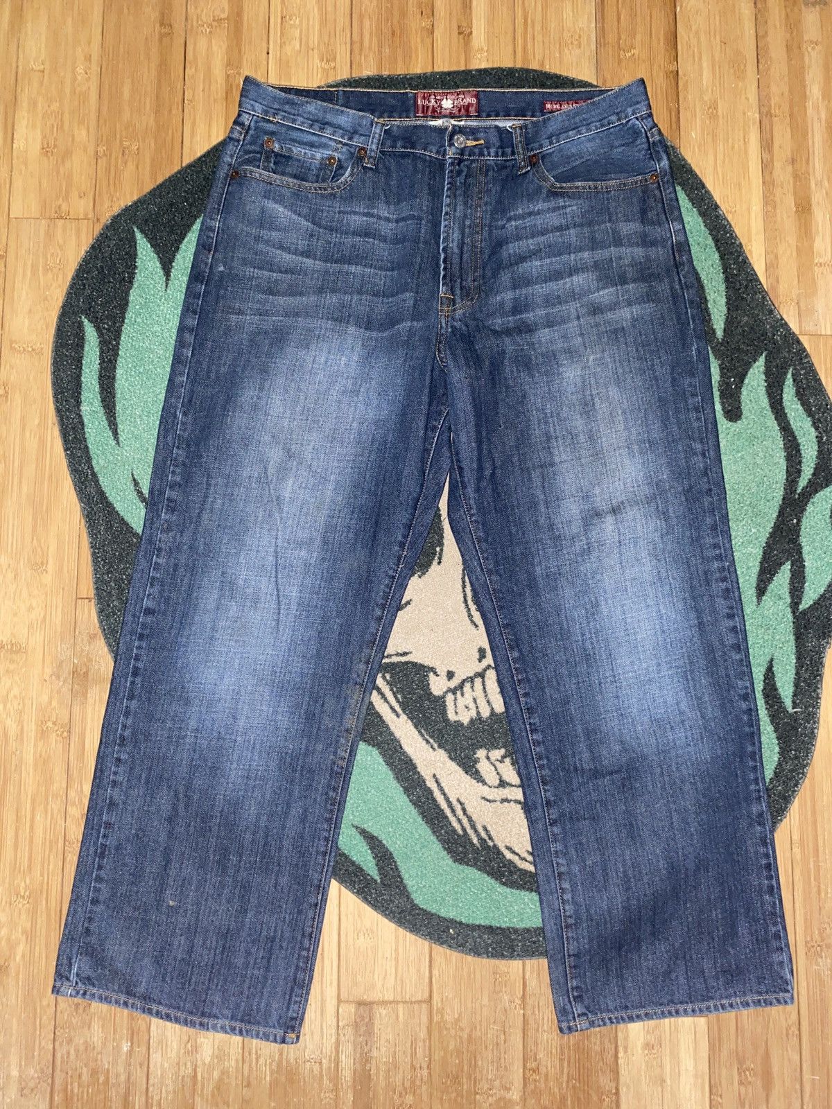 Vintage Vintage Y2K JNCO Style Lucky Brand Jeans Size US 36 / EU 52 - 4 Thumbnail