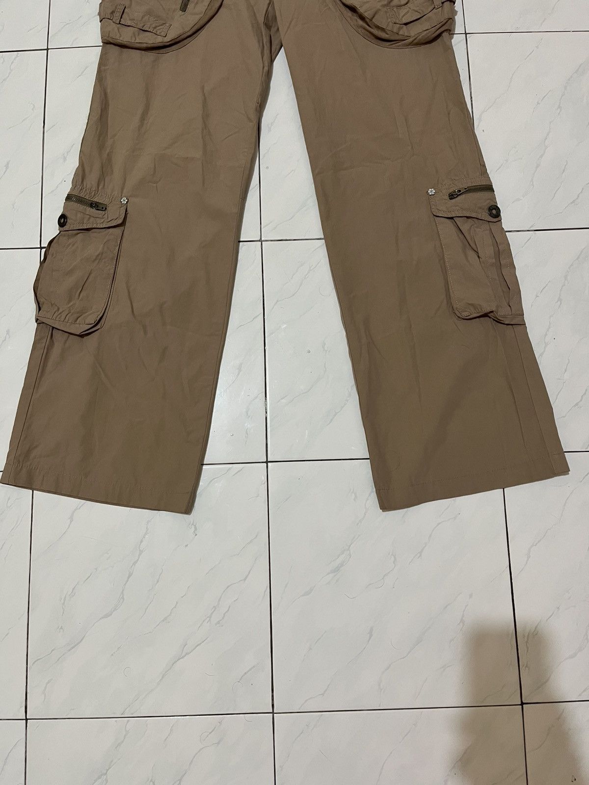 Japanese Brand MO & CO Multipocket Cargo Tactical Pants Size US 27 - 3 Thumbnail