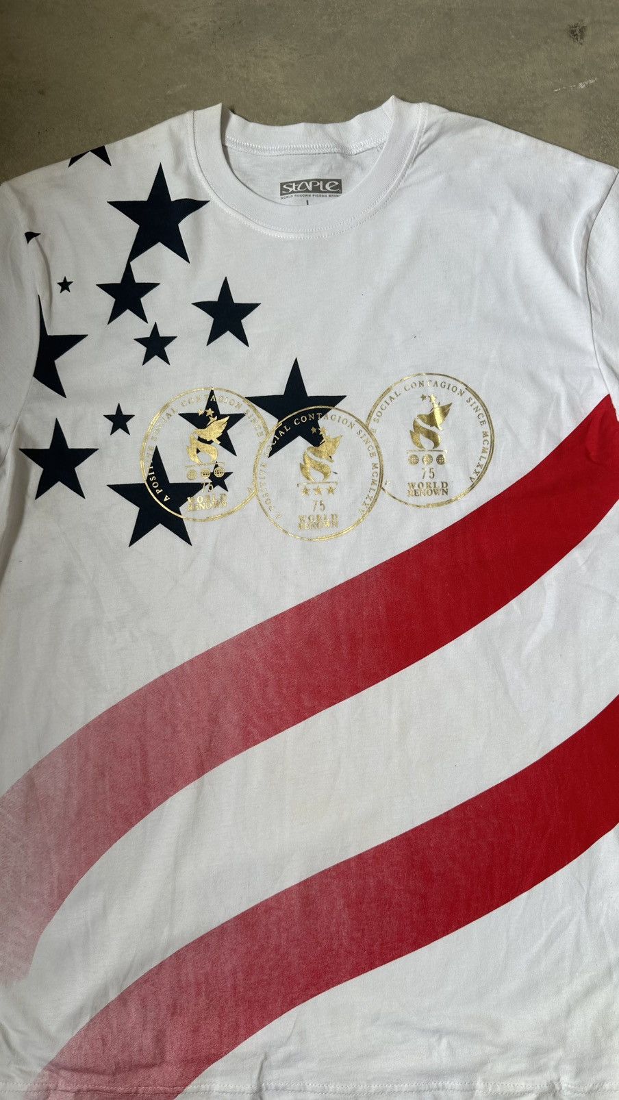 Staple STAPLE LIBERTY RACING TEE Size US L / EU 52-54 / 3 - 2 Thumbnail