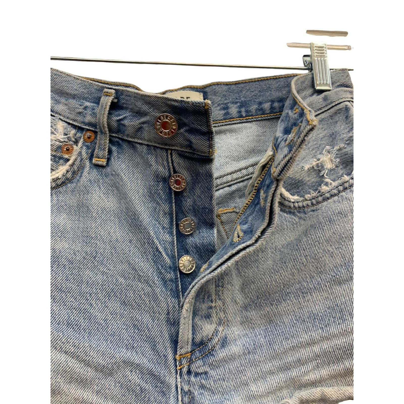 Agolde AGOLDE Parker Vintage Cut Off Short Swapmeet SZ 23 Size 26" / US 2 / IT 38 - 7 Thumbnail