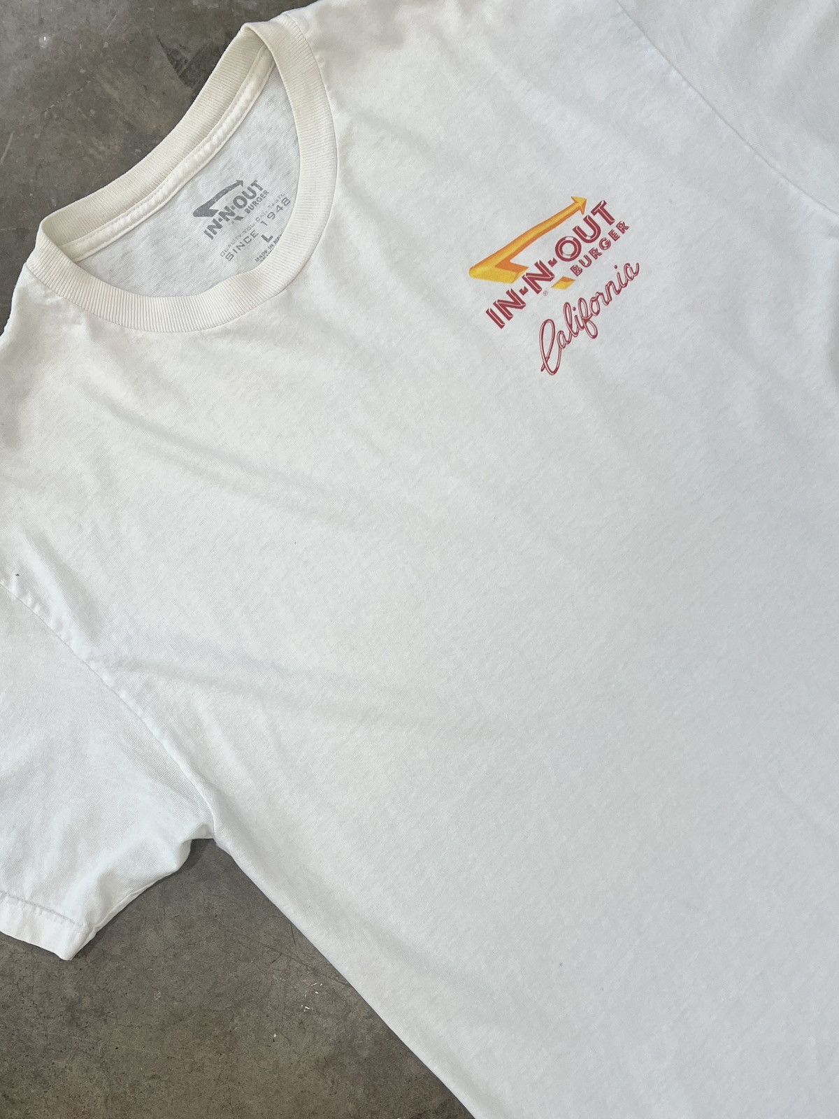 Vintage 2007 In-N-Out Drive Thru Graphic Tee Large Size US L / EU 52-54 / 3 - 4 Thumbnail