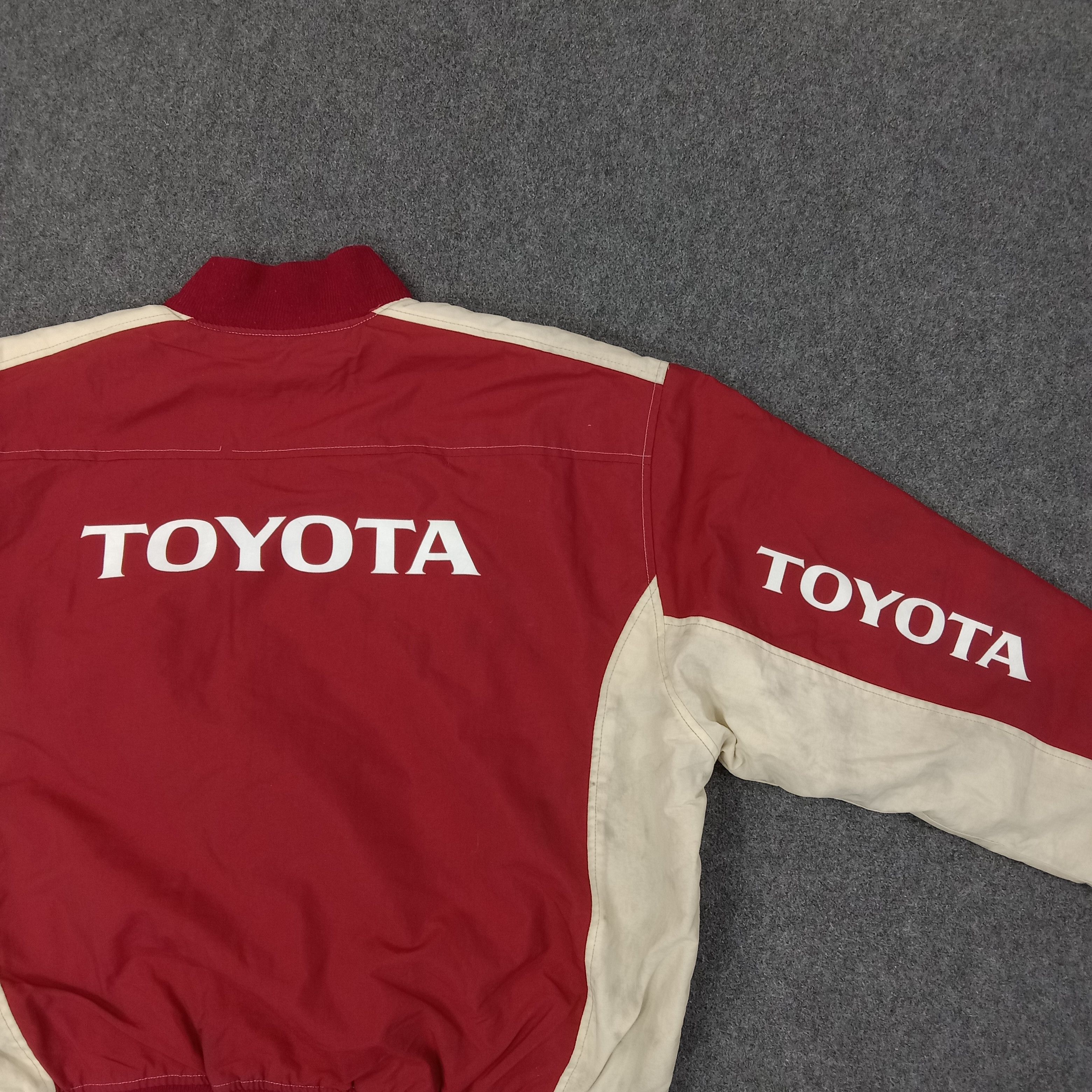 Japanese Brand Toyota Techno Japanese Racing Team Bombers Jacket C240N18 Size US XXL / EU 58 / 5 - 2 Thumbnail