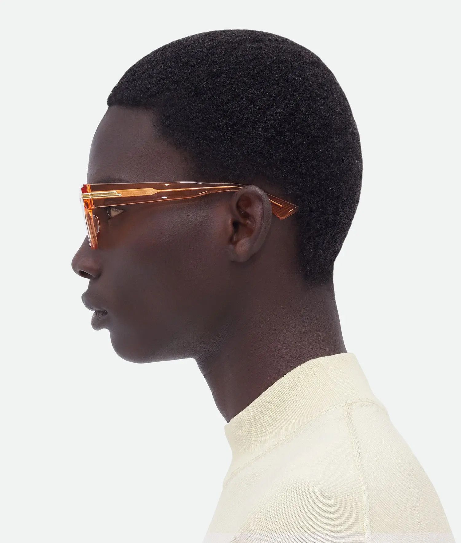 Bottega Veneta o1n1vont0525 Size: OS / Unisex Mitre Square Sunglasses Size ONE SIZE - 5 Thumbnail