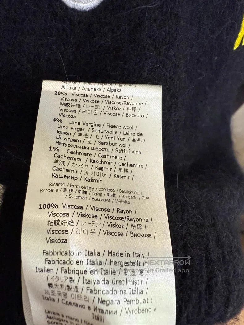 Fendi Fendi Sweater, Wool and Alpaca Blend Size XS / US 0-2 / IT 36-38 - 7 Thumbnail