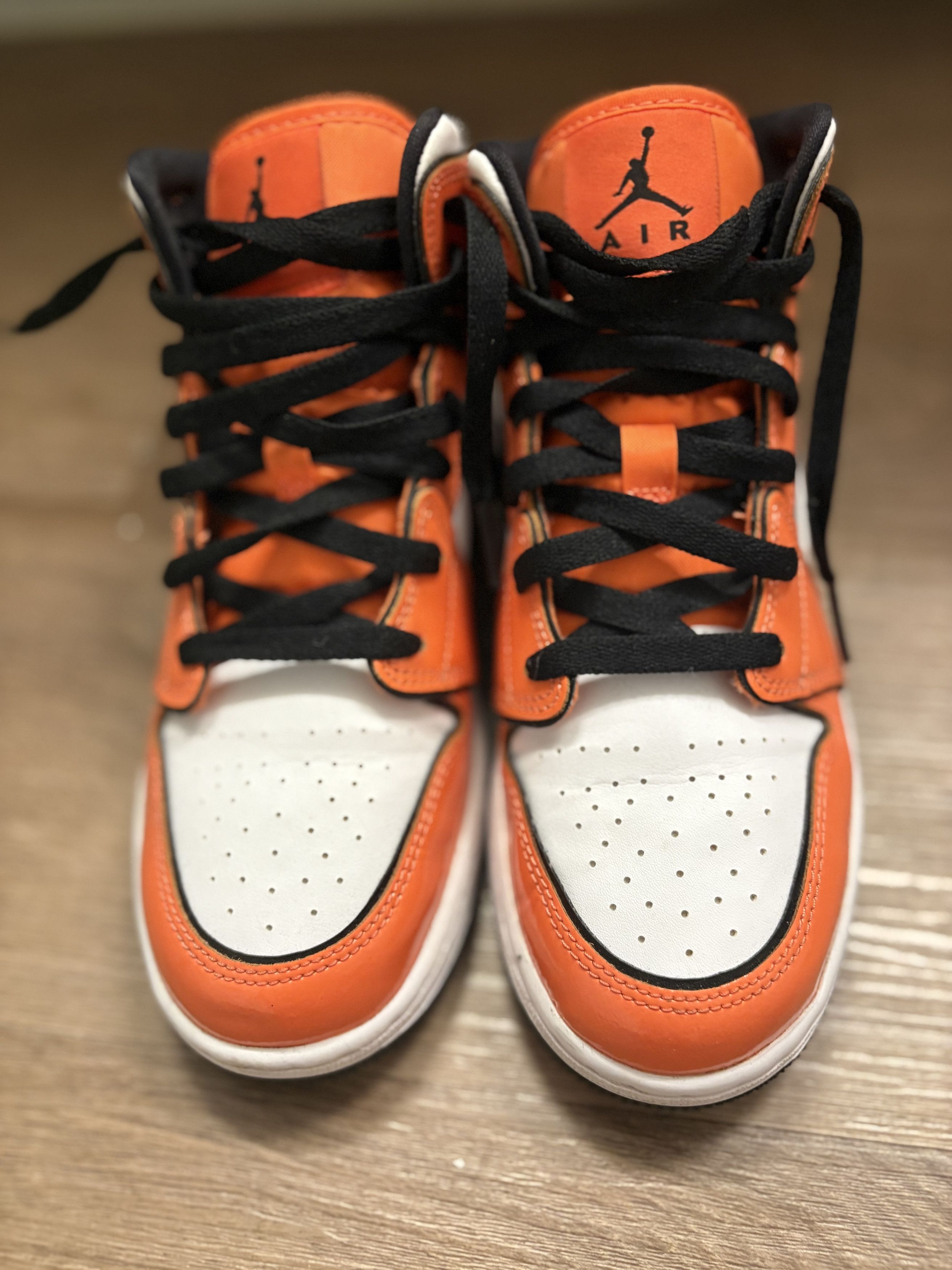 Jordan Brand Mid Turf Orange/Black-white Size US 7 / IT 37 - 2 Thumbnail