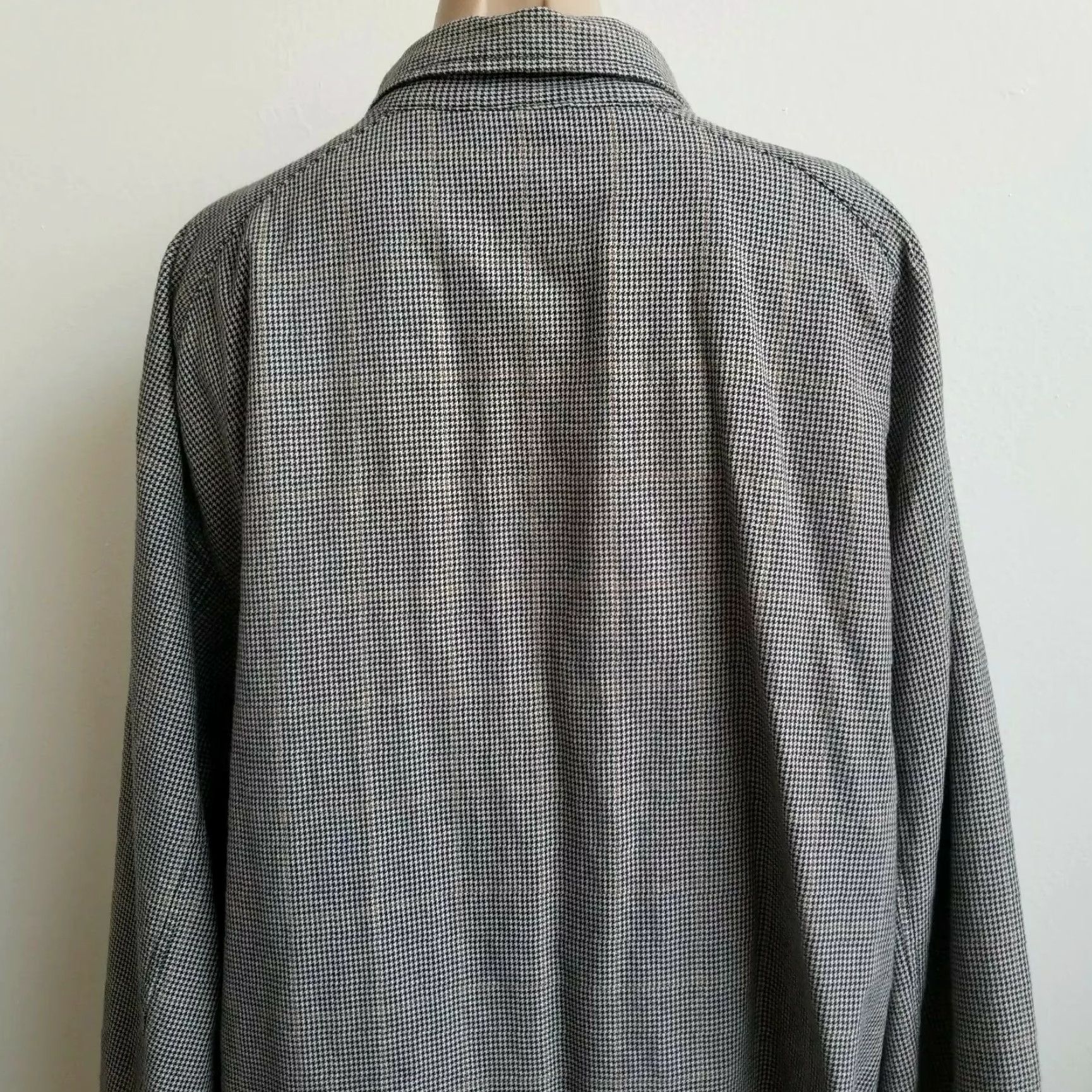 Old Navy Womens Old Navy Black and White Houndstooth Jacket XXL Size XXL / US 16-18 / IT 52-54 - 6 Thumbnail