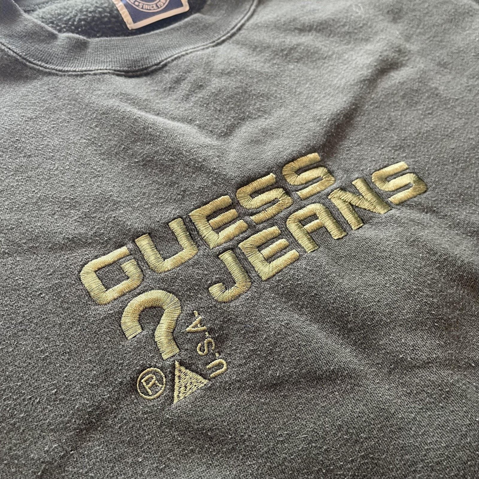 Guess Guess Jeans Sweatshirt L Crewneck Pullover Embroidered USA Size US L / EU 52-54 / 3 - 4 Thumbnail