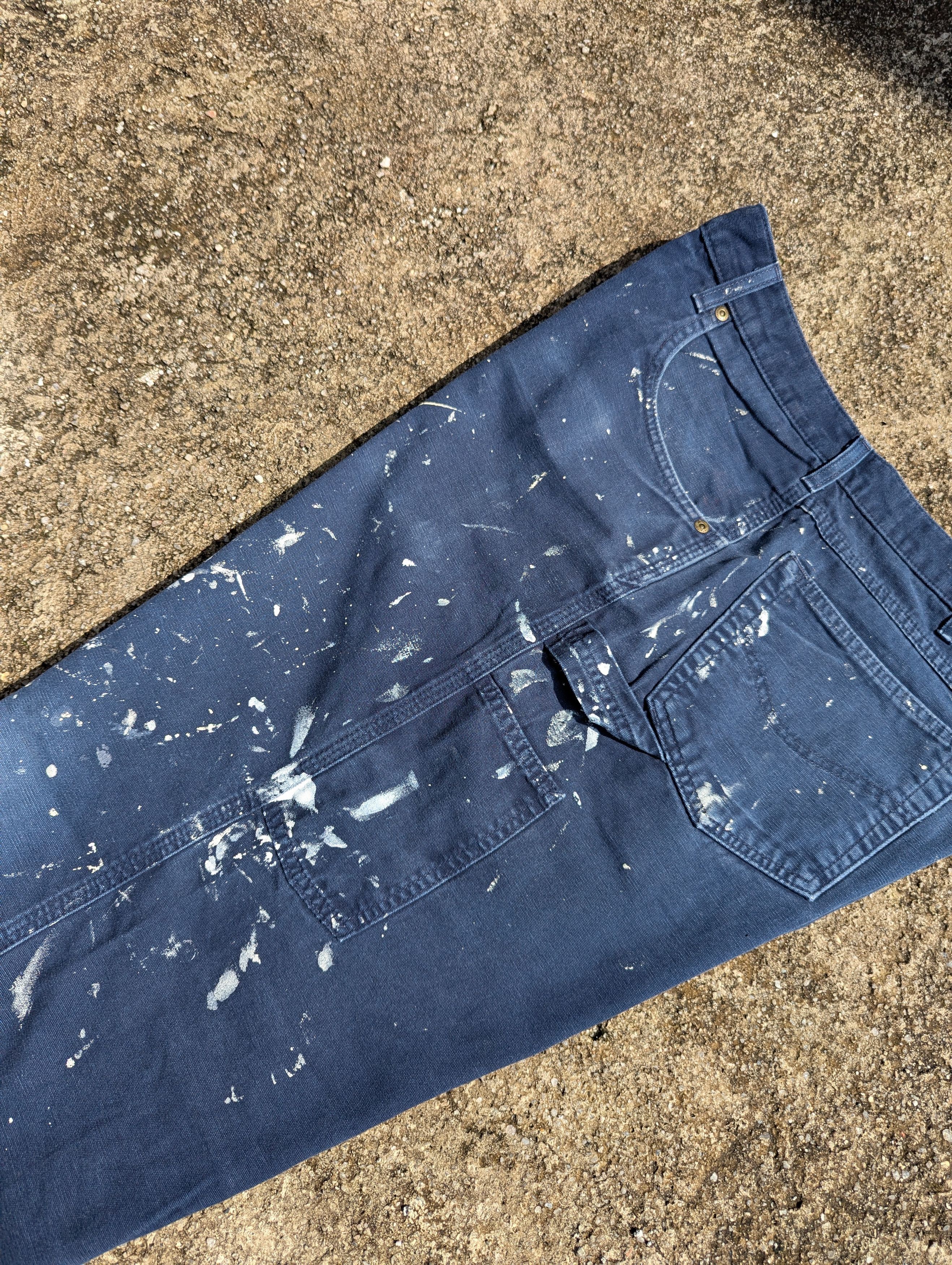 Carhartt Vintage Carhartt Carpenter Pants Distressed paint splatter Size US 36 / EU 52 - 3 Thumbnail