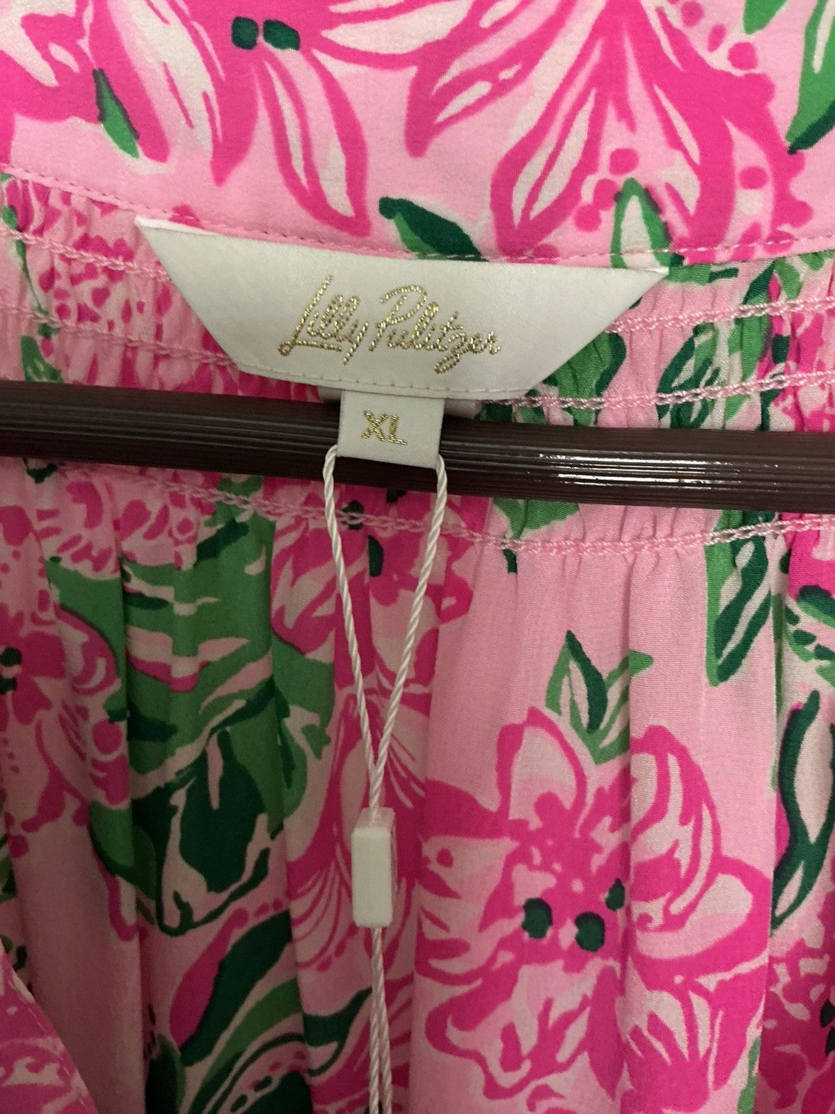 Lilly Pulitzer Elsa silk top Size XL / US 12-14 / IT 48-50 - 2 Thumbnail