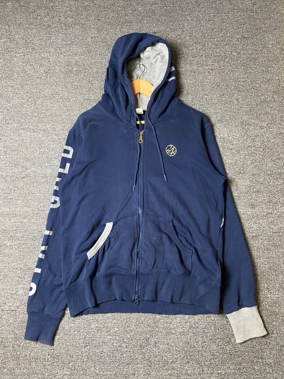 Japanese Brand 24Karats Stay Cold Zip Up Sweater Jacket (177) Size US M / EU 48-50 / 2 - 1 Thumbnail