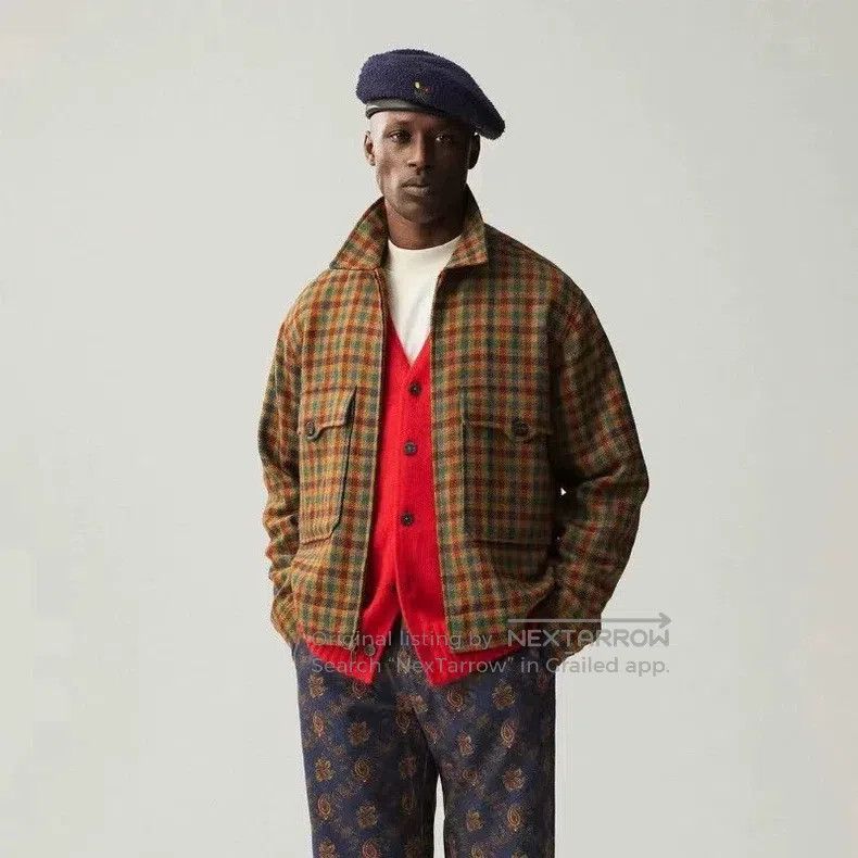 Aime Leon Dore Aime Leon Dore Vintage Long Sleeve Wool Work Jacket Size US S / EU 44-46 / 1 - 2 Thumbnail