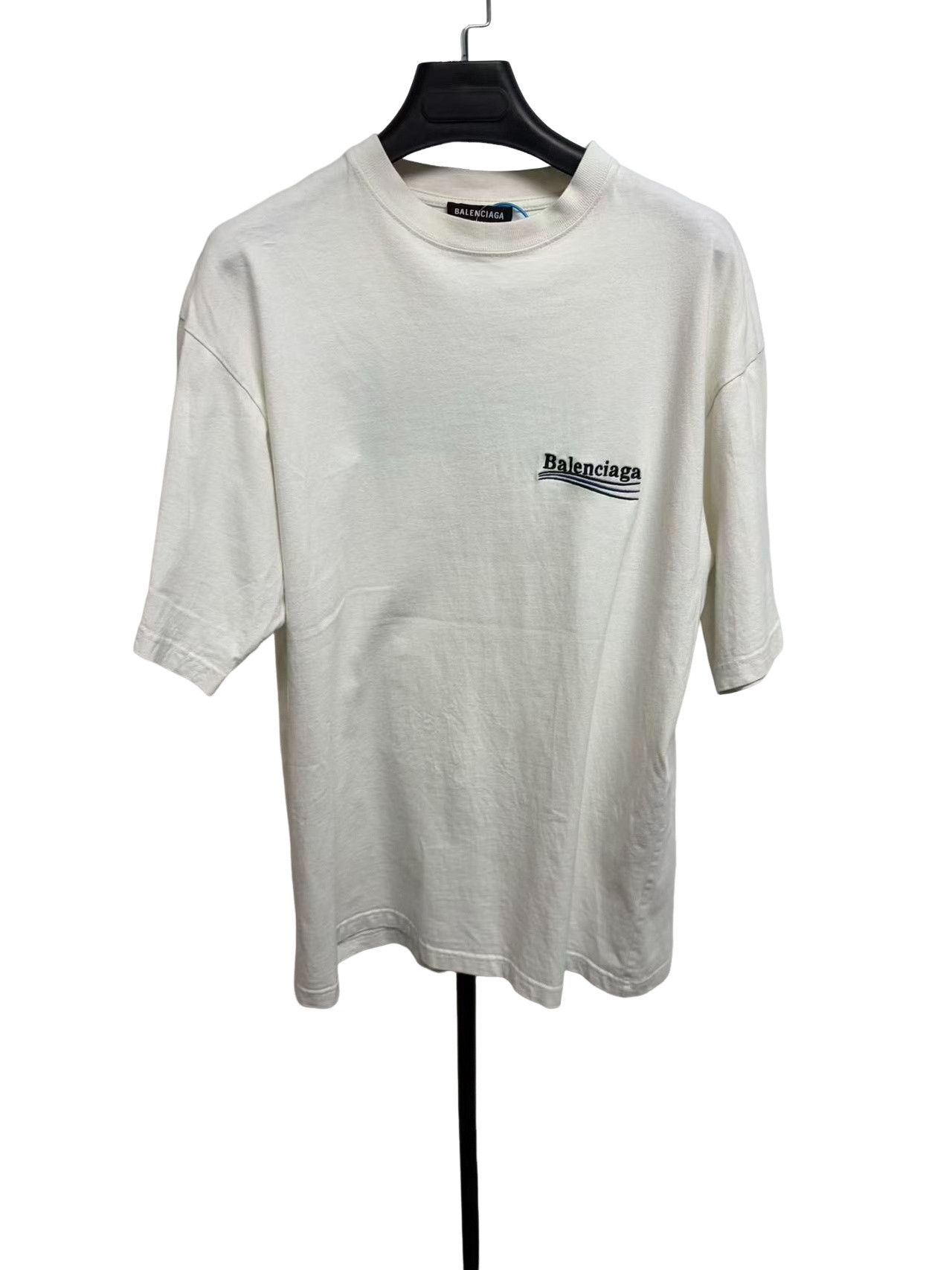 Balenciaga Balenciaga Political Campaign Logo T-Shirt XXS Size US XXS / EU 40 - 1 Thumbnail