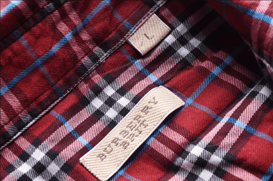 Burberry Burberry Brit Red Plaid Long Sleeve Button Down Shirt Size M Size US M / EU 48-50 / 2 - 3 Thumbnail