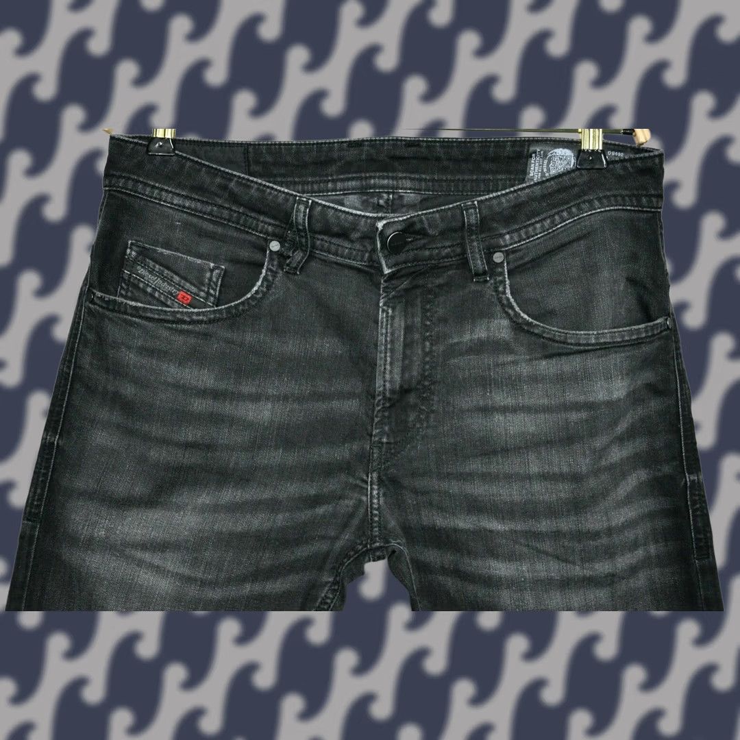 Diesel DIESEL Thommer 069BG Slim Skinny Jeans - Denim Black 32W32L Men Size US 32 / EU 48 - 1 Thumbnail