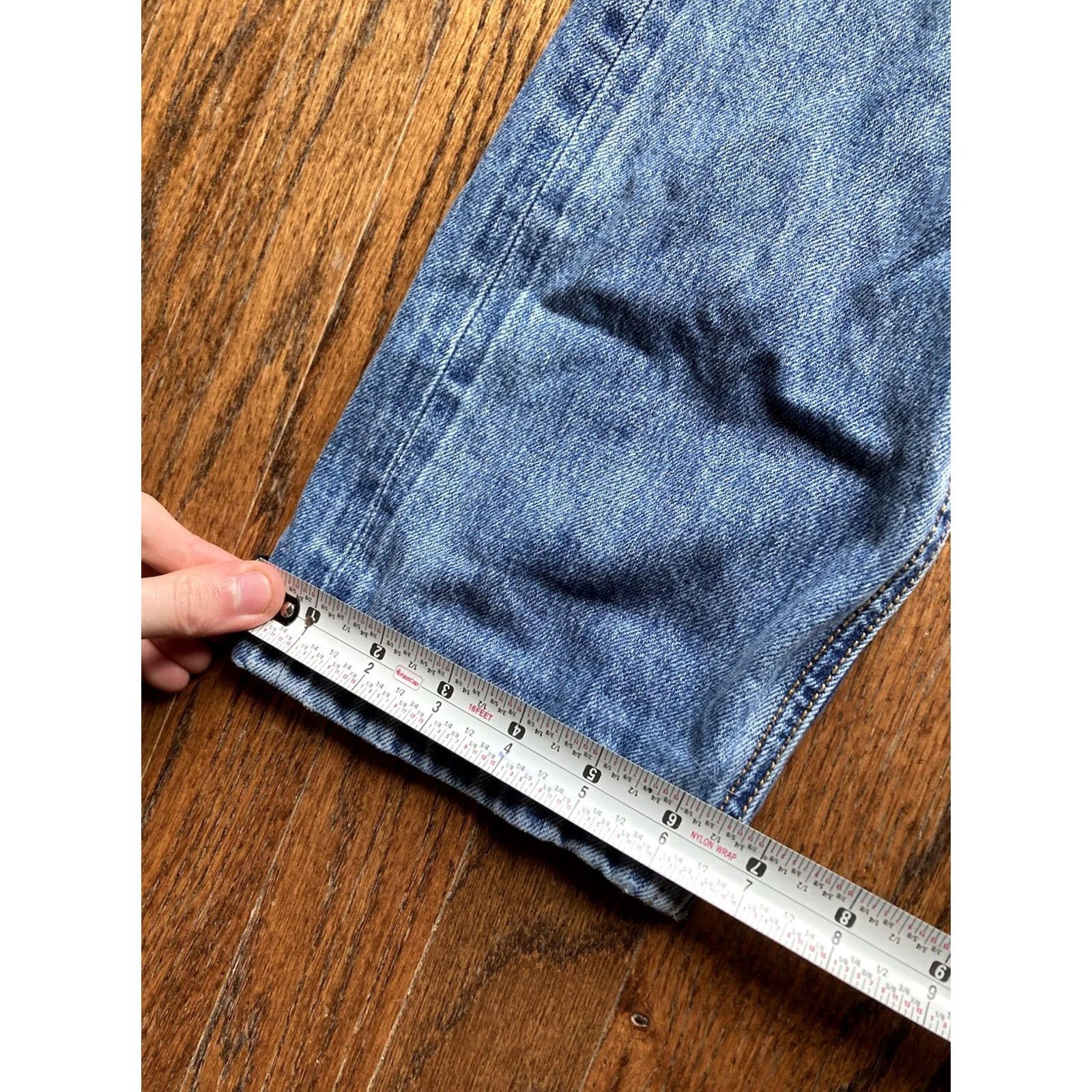 Vintage Steel City Jeans Mens Size 30 Blue Denim Straight Leg City Size US 30 / EU 46 - 3 Thumbnail