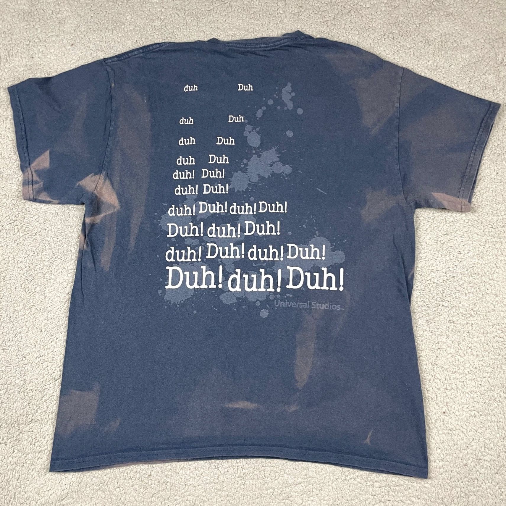 Vintage VINTAGE Jaws T shirt Adult Large Blue Movie Universal Studios Mens Fade Custom Shark* Size US L / EU 52-54 / 3 - 7 Thumbnail