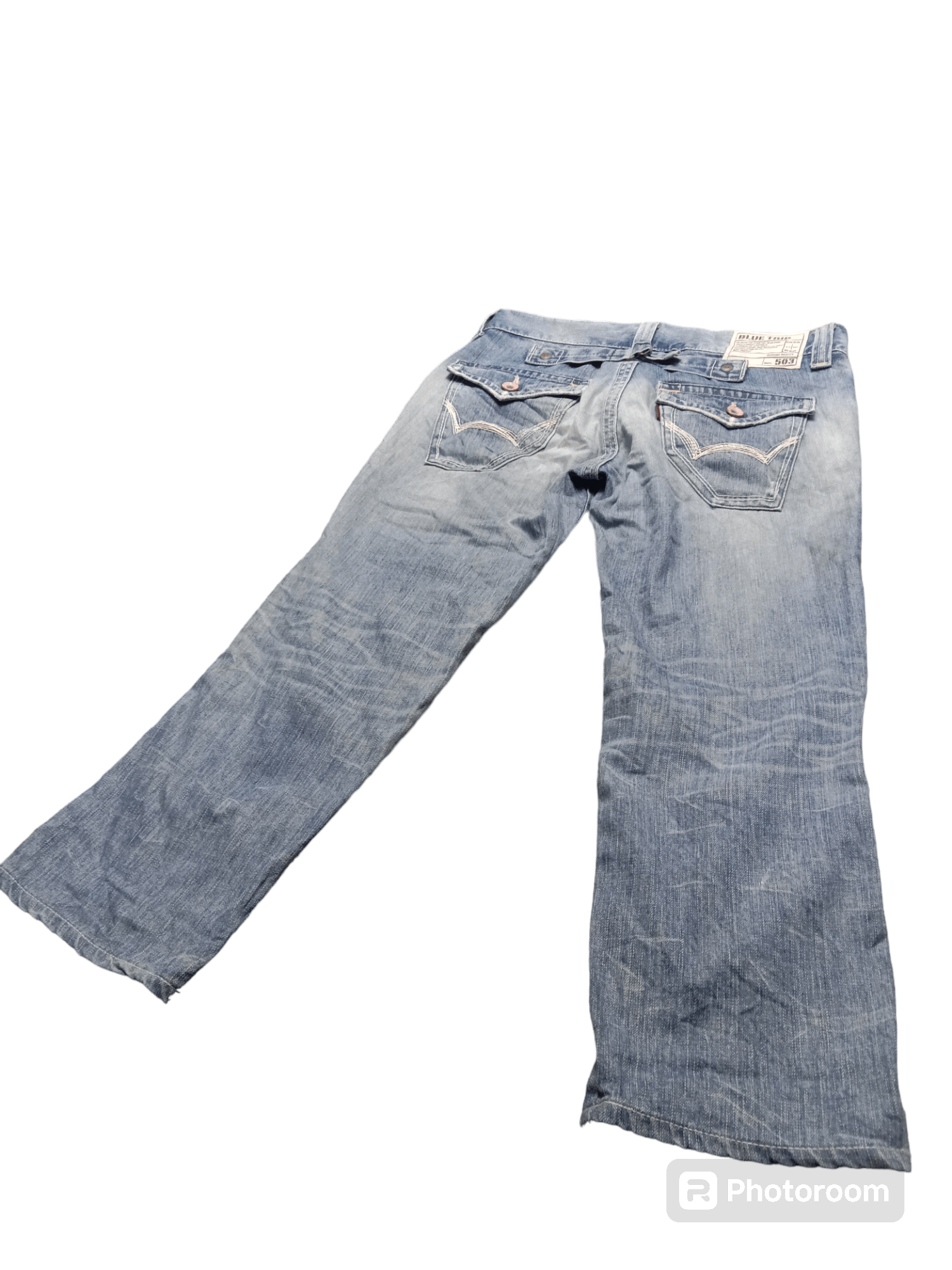 Edwin Buckle Back Low Rise Edwin Blue Trip 503 Size 30" / US 8 / IT 44 - 2 Thumbnail