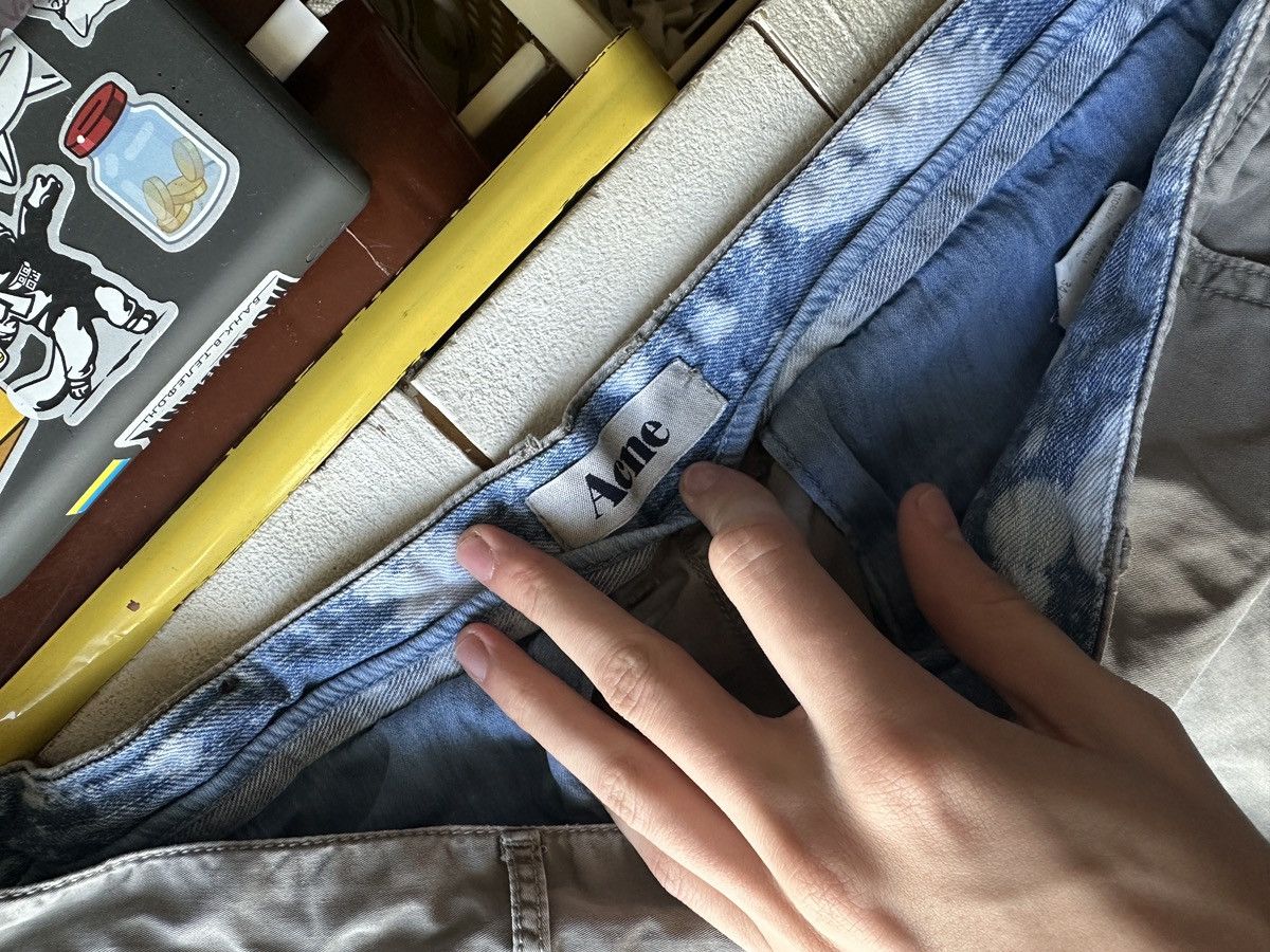 Acne Studios 🚨 ACNE RARE MEN GRAY CARGO PANTS ACNE STUDIOS VNTG Size US 34 / EU 50 - 5 Thumbnail