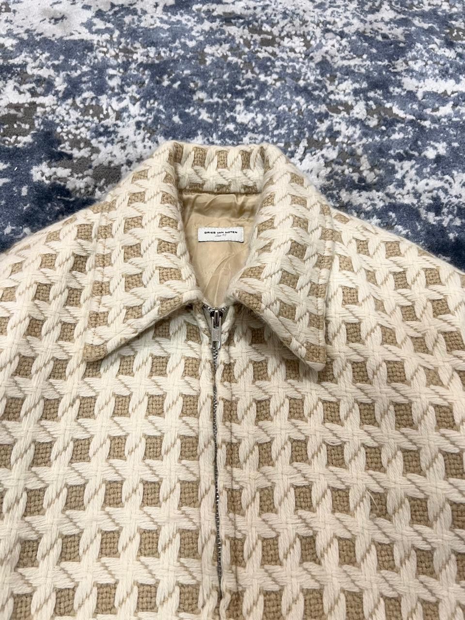 Dries Van Noten ⁠ ⁠⁠Dries Van Noten houndstooth jacket Size US S / EU 44-46 / 1 - 3 Thumbnail