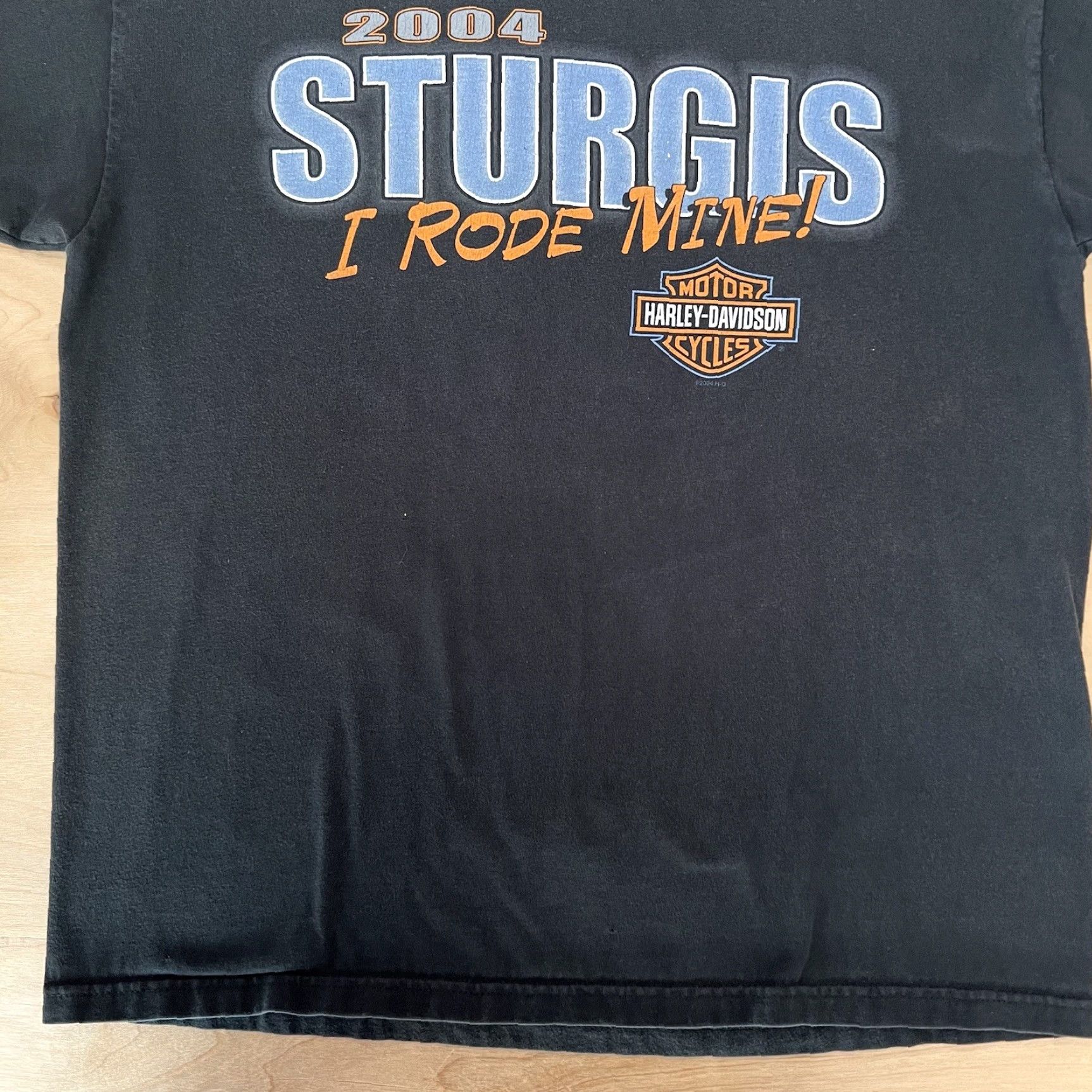 Harley Davidson VINTAGE Harley-Davidson Sturgis Shirt L Black 90s Biker USA T-Shirt Men Large Harley-Davidson Shirt Slug Size US L / EU 52-54 / 3 - 4 Thumbnail
