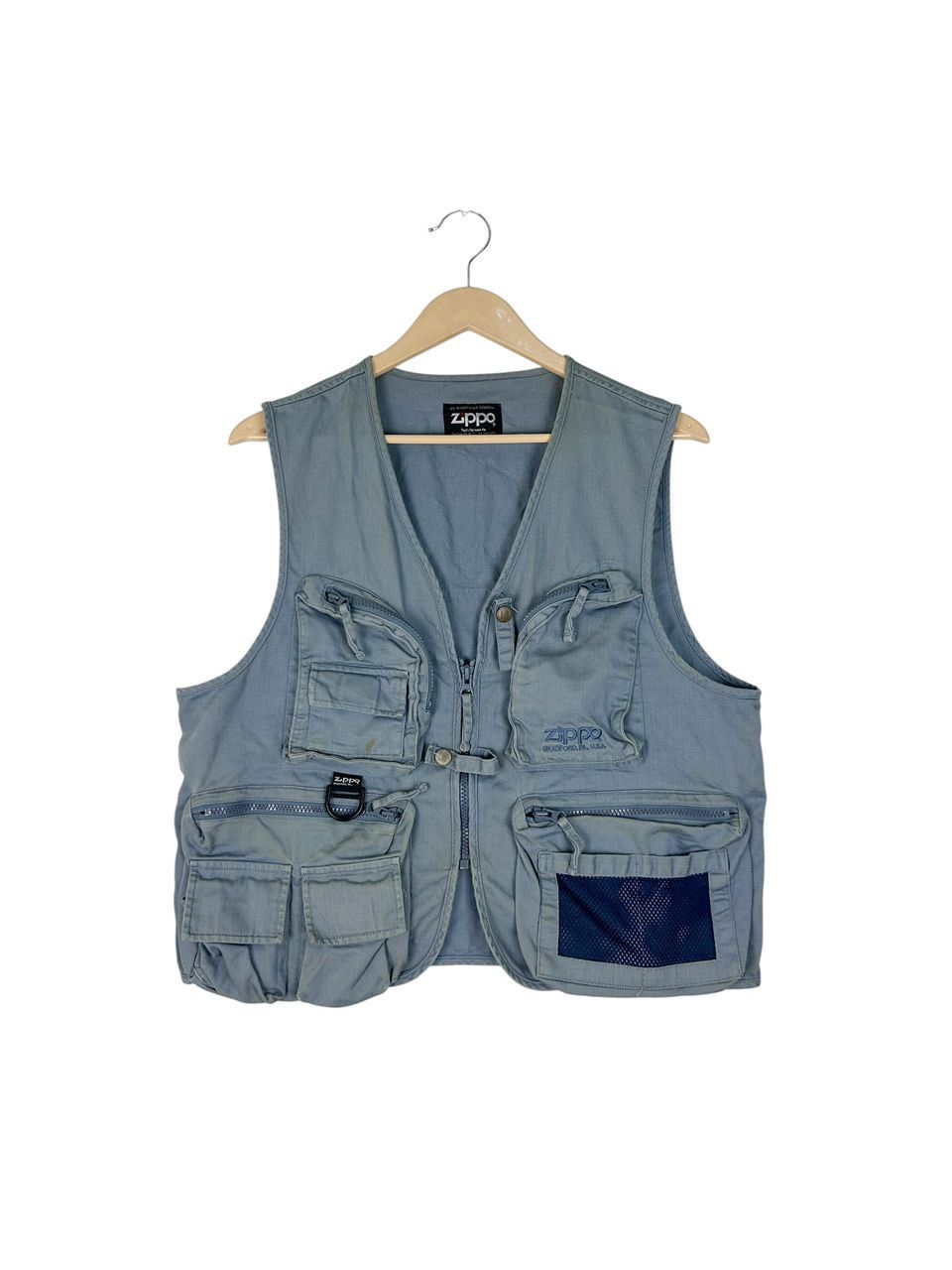 Other Vintage 90s Zippo Multi Pocket vest Tactical Size US L / EU 52-54 / 3 - 1 Thumbnail
