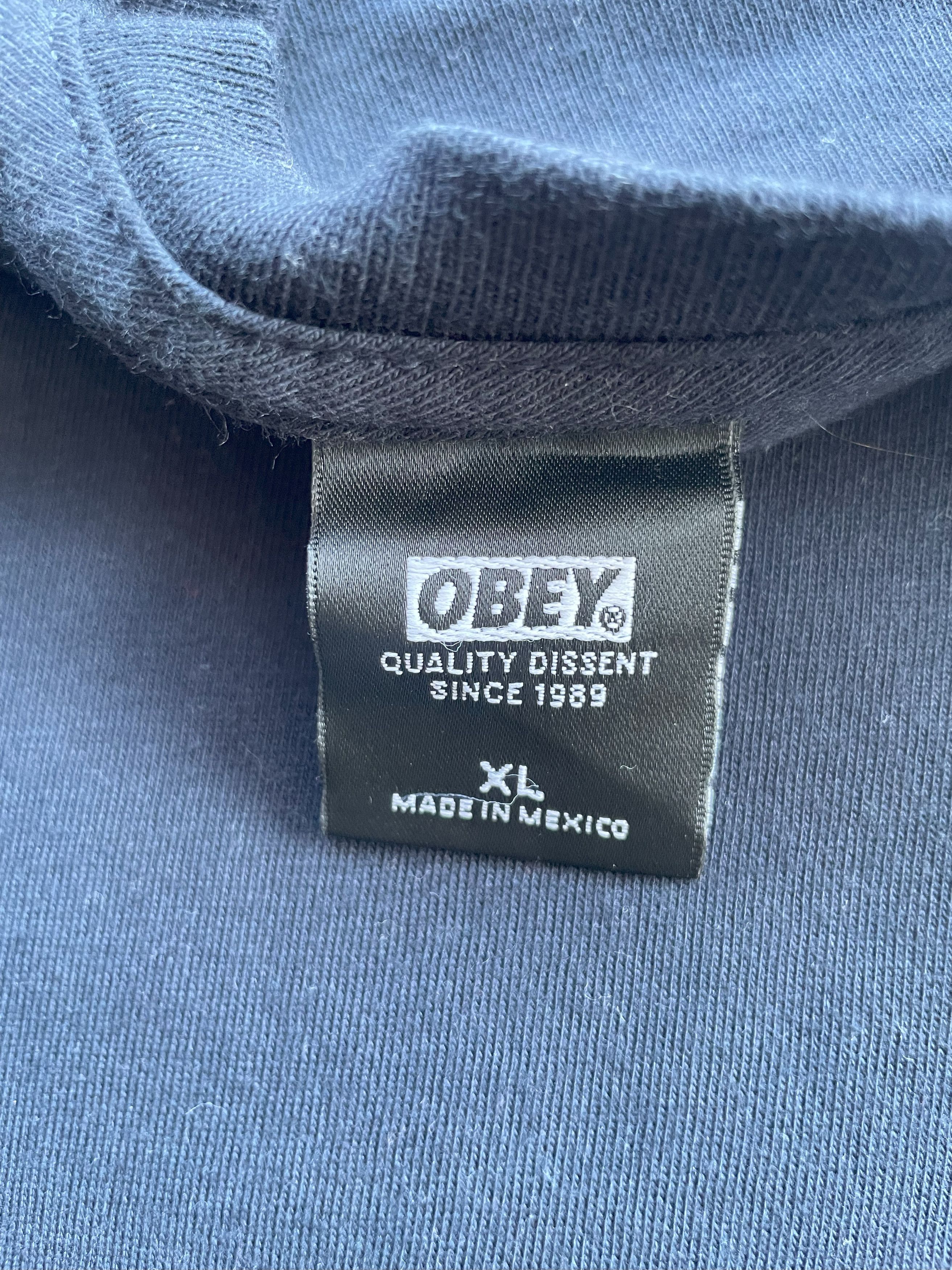 Obey Obey Worldwide Long Sleave Size US XL / EU 56 / 4 - 5 Thumbnail