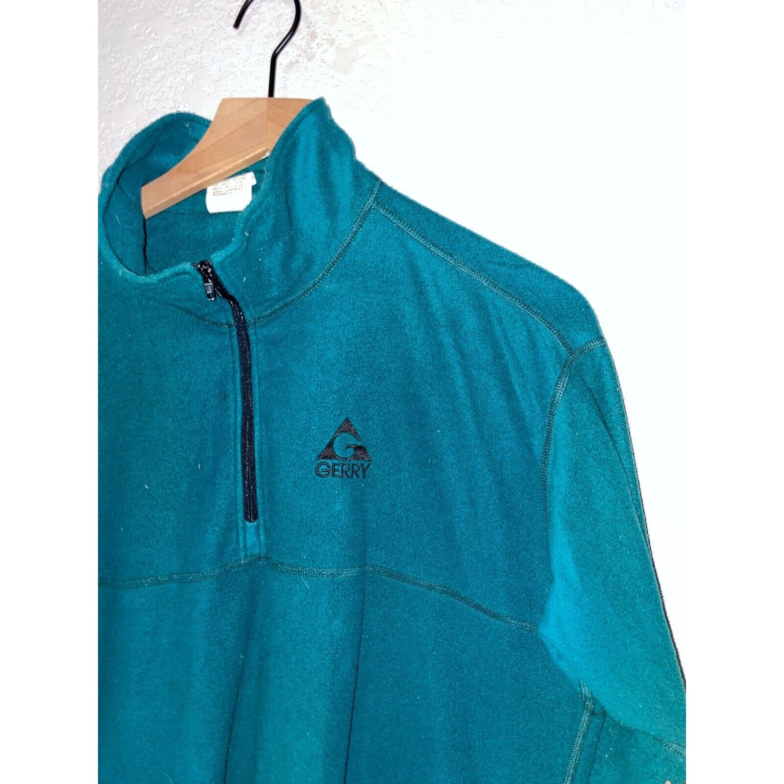 Vintage Vintage Gerry Fleece Sweatshirt Polyester Green VTG 90s M Size US M / EU 48-50 / 2 - 3 Thumbnail