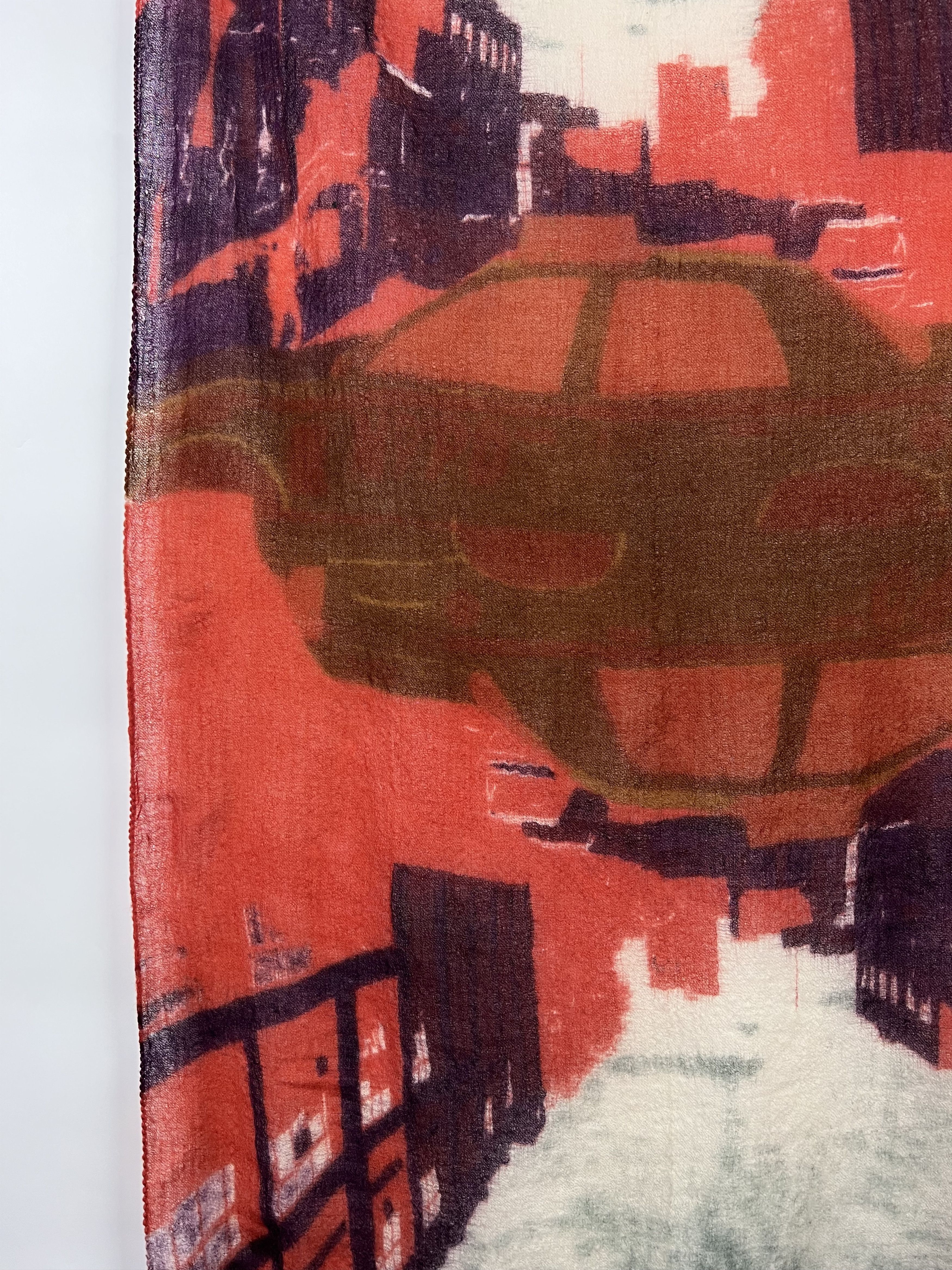 Becksondergaard Beck Sondergaard Multicolor 100% Wool Scarf 190x90 Size ONE SIZE - 6 Thumbnail