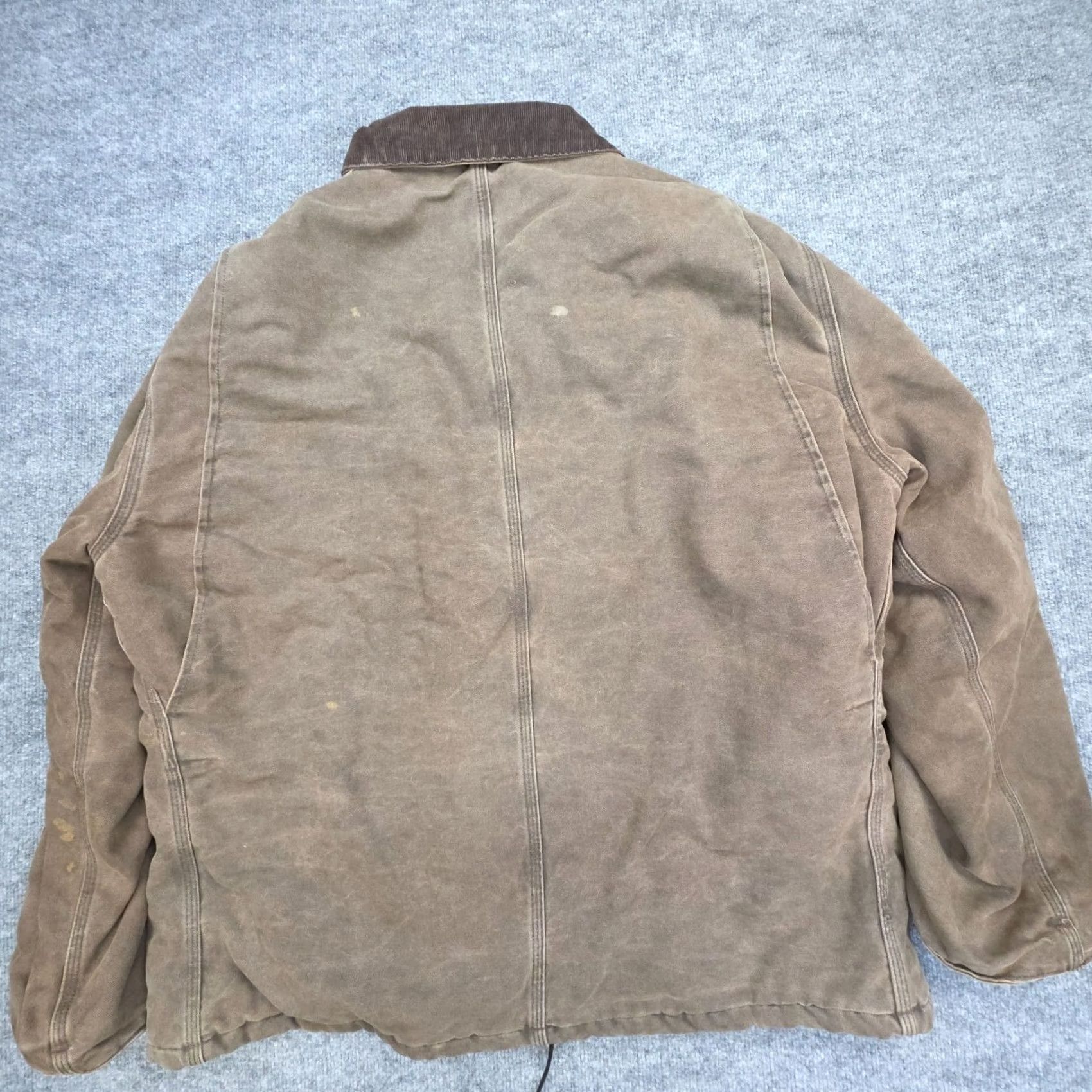 Carhartt VINTAGE Carhartt Coat C26 Sandstone Arctic Quilt Lined Brown XXL Mens Size US XXL / EU 58 / 5 - 2 Thumbnail