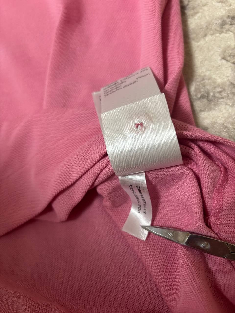 Lacoste Lacoste Slim Fit Polo – Pink / Red Collar Logo Size US XXL / EU 58 / 5 - 13 Thumbnail