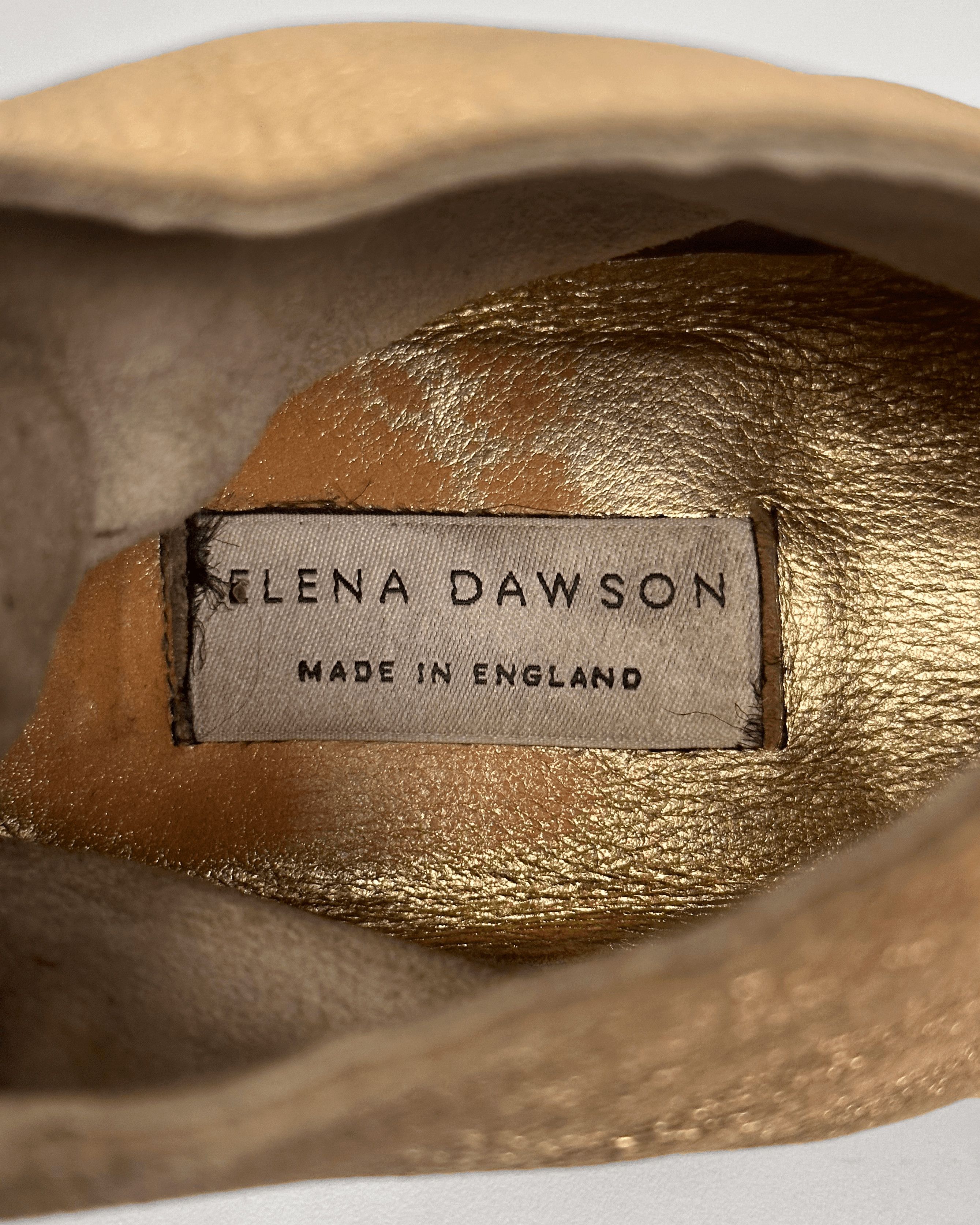 Elena Dawson Elena Dawson Golden Boots Size US 6 / EU 39 - 8 Thumbnail