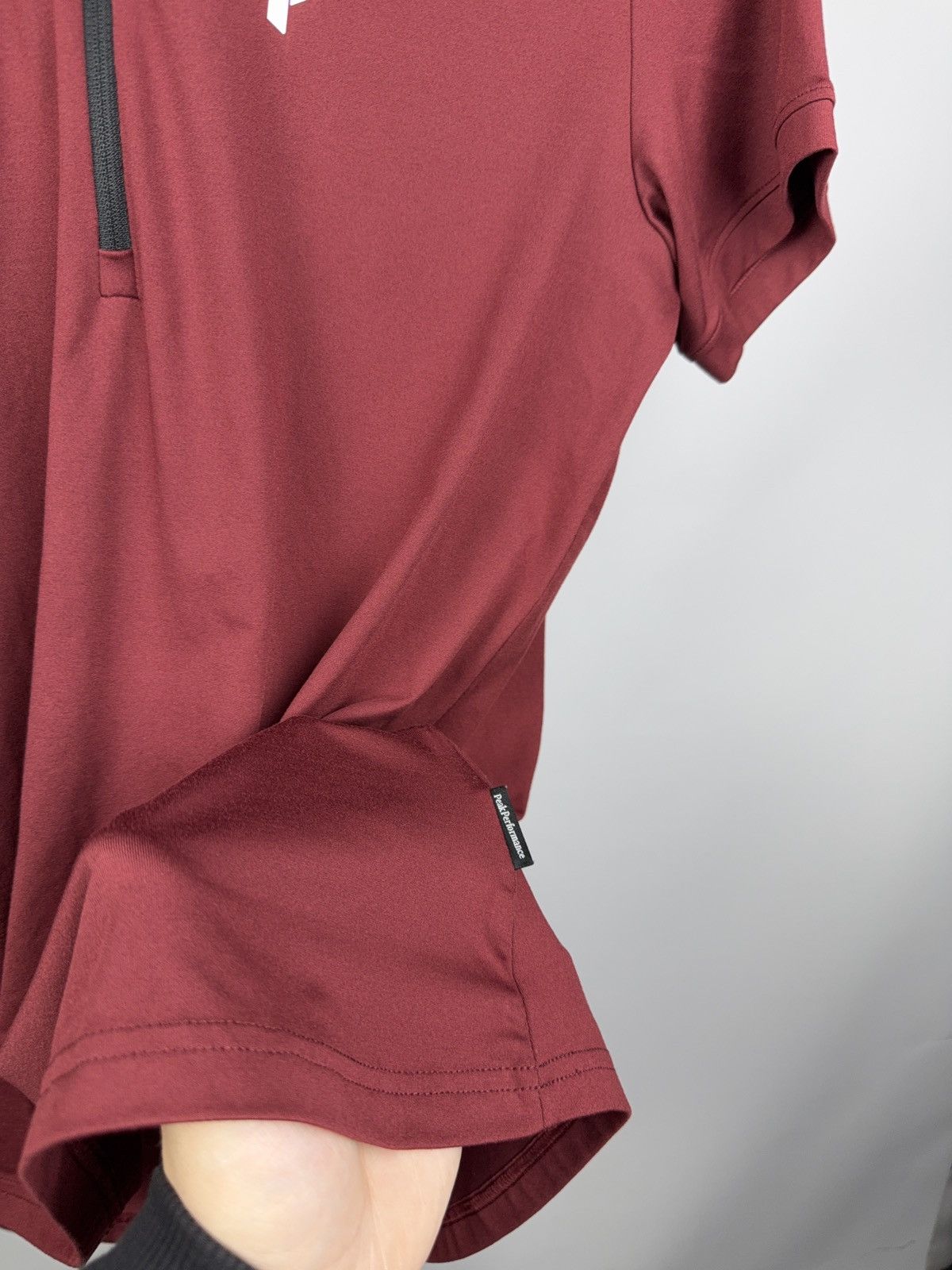 Peak Performance Outdoor Peak Performance Active Zip Polo Shirt Burgundy Size L / US 10 / IT 46 - 6 Thumbnail