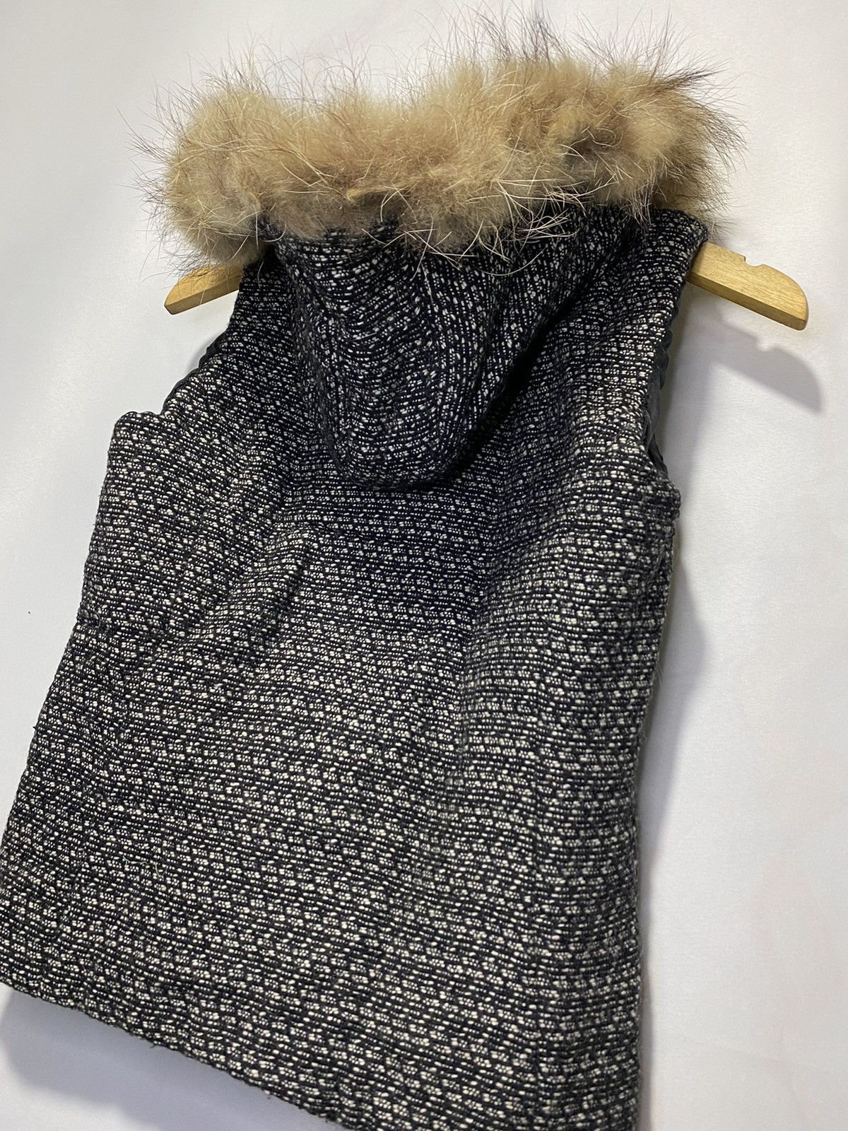 If Six Was Nine × Japanese Brand × Le Grande Bleu (L.G.B.) Cecil McBee Double Zipper Fur Vest Hoodie Size US M / EU 48-50 / 2 - 14 Thumbnail