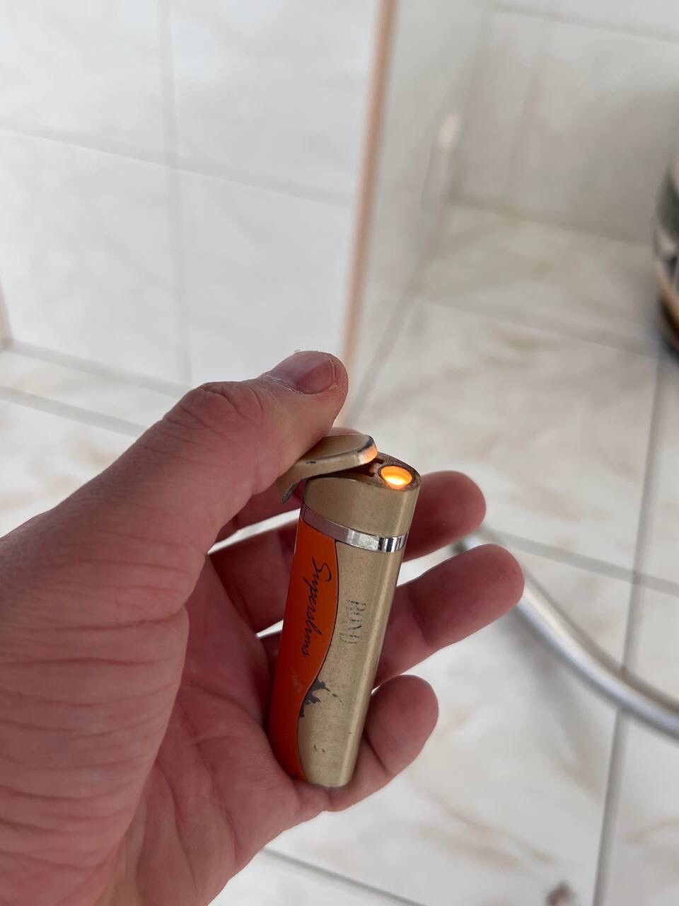 Vintage Work! Lighter long Bond 2000s vintage streetwear Size ONE SIZE - 5 Thumbnail