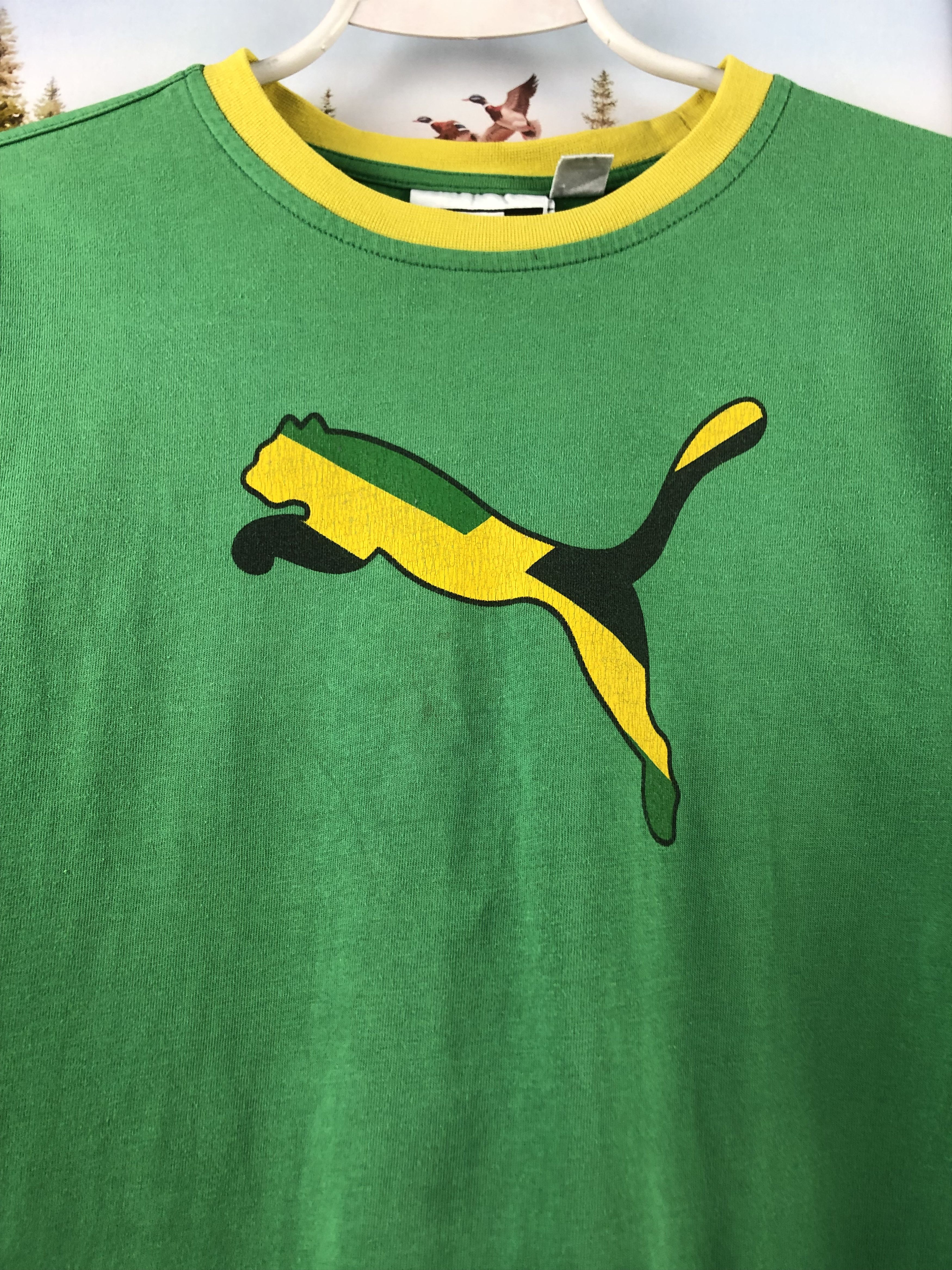 Puma × Vintage Vintage Jamaica Football Shirt Soccer Train Jersey Mens Rare Size US M / EU 48-50 / 2 - 5 Thumbnail