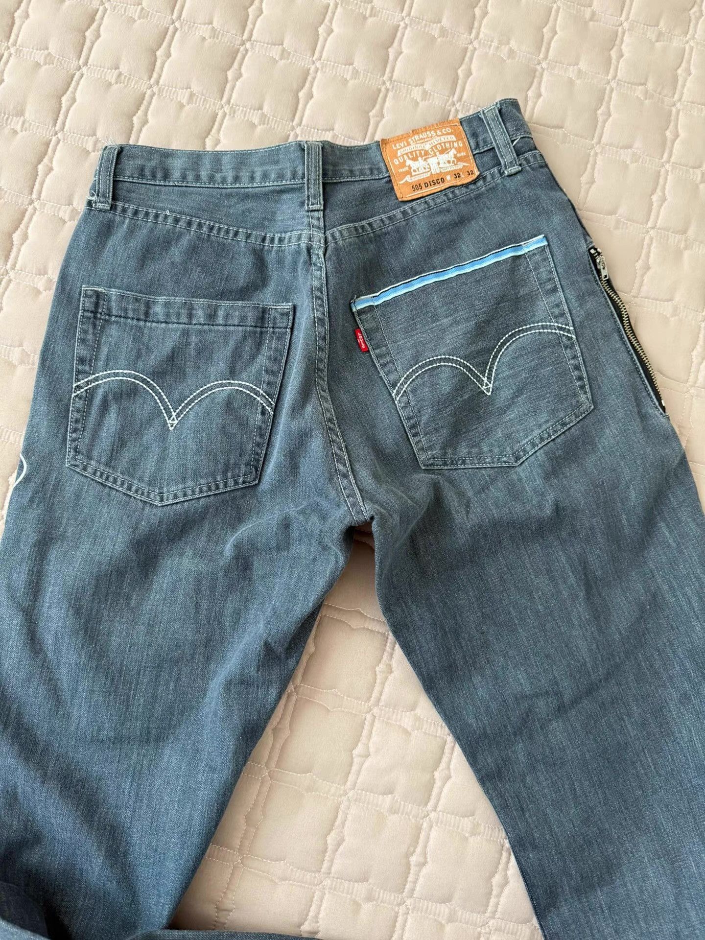 CLOT CLOT x Levi's 505 x Fragment Design x Edison Chen Jeans Size US 34 / EU 50 - 5 Thumbnail