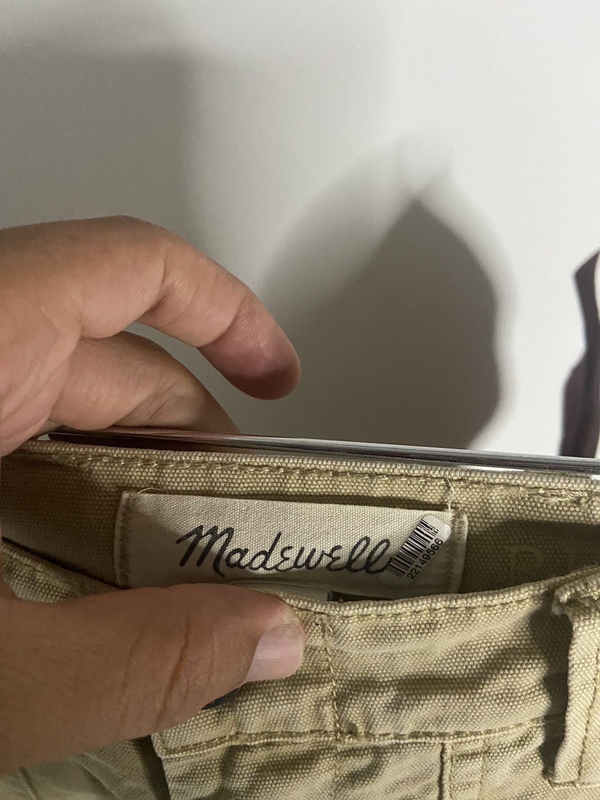 Designer × Madewell MADEWELL RELAXED STRAIGHT WORKWEAR PANTS Size US 32 / EU 48 - 7 Thumbnail