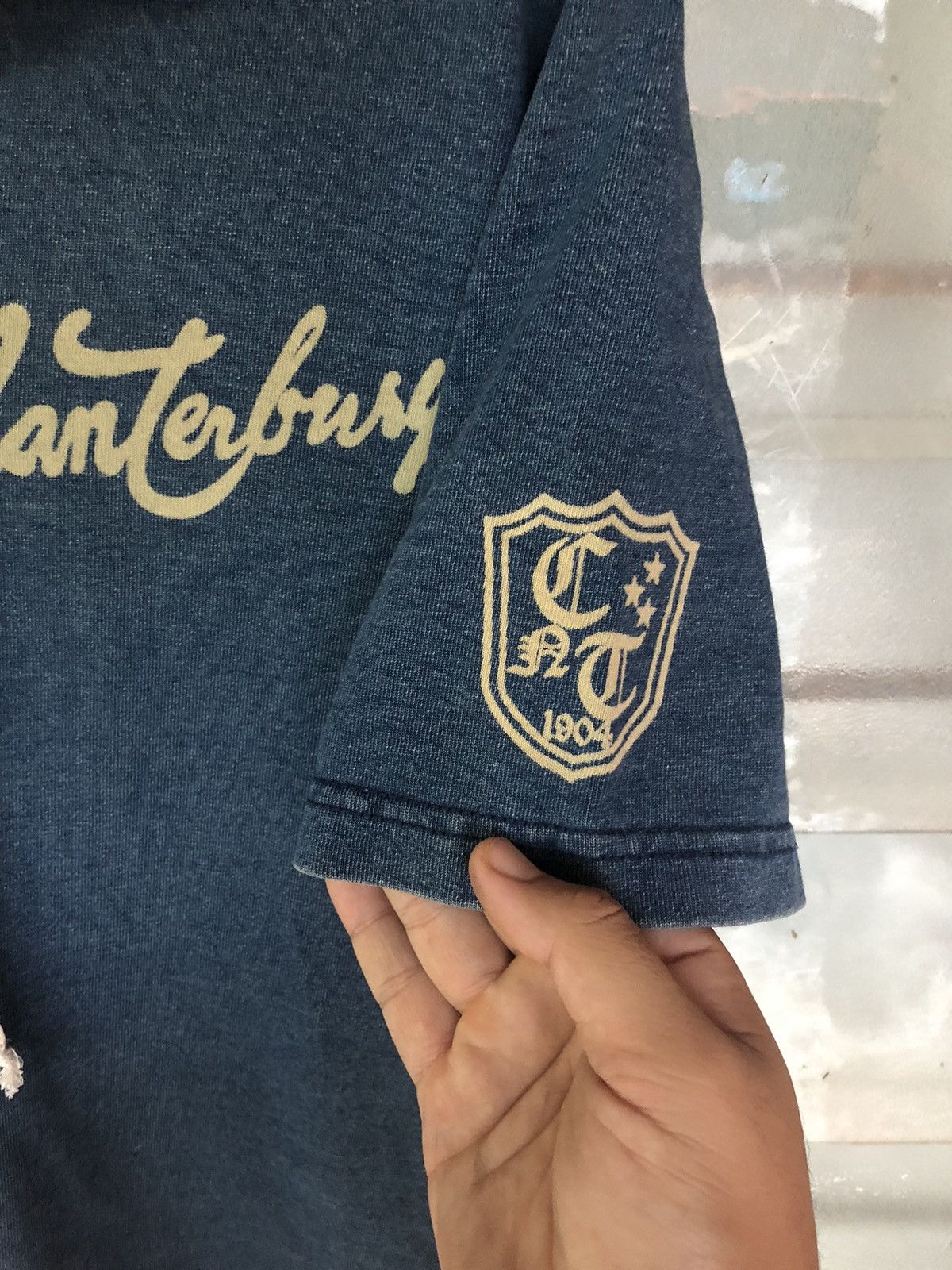 Canterbury of New Zealand Vintage Canterbury Collar Shirt Tee Size US L / EU 52-54 / 3 - 6 Thumbnail