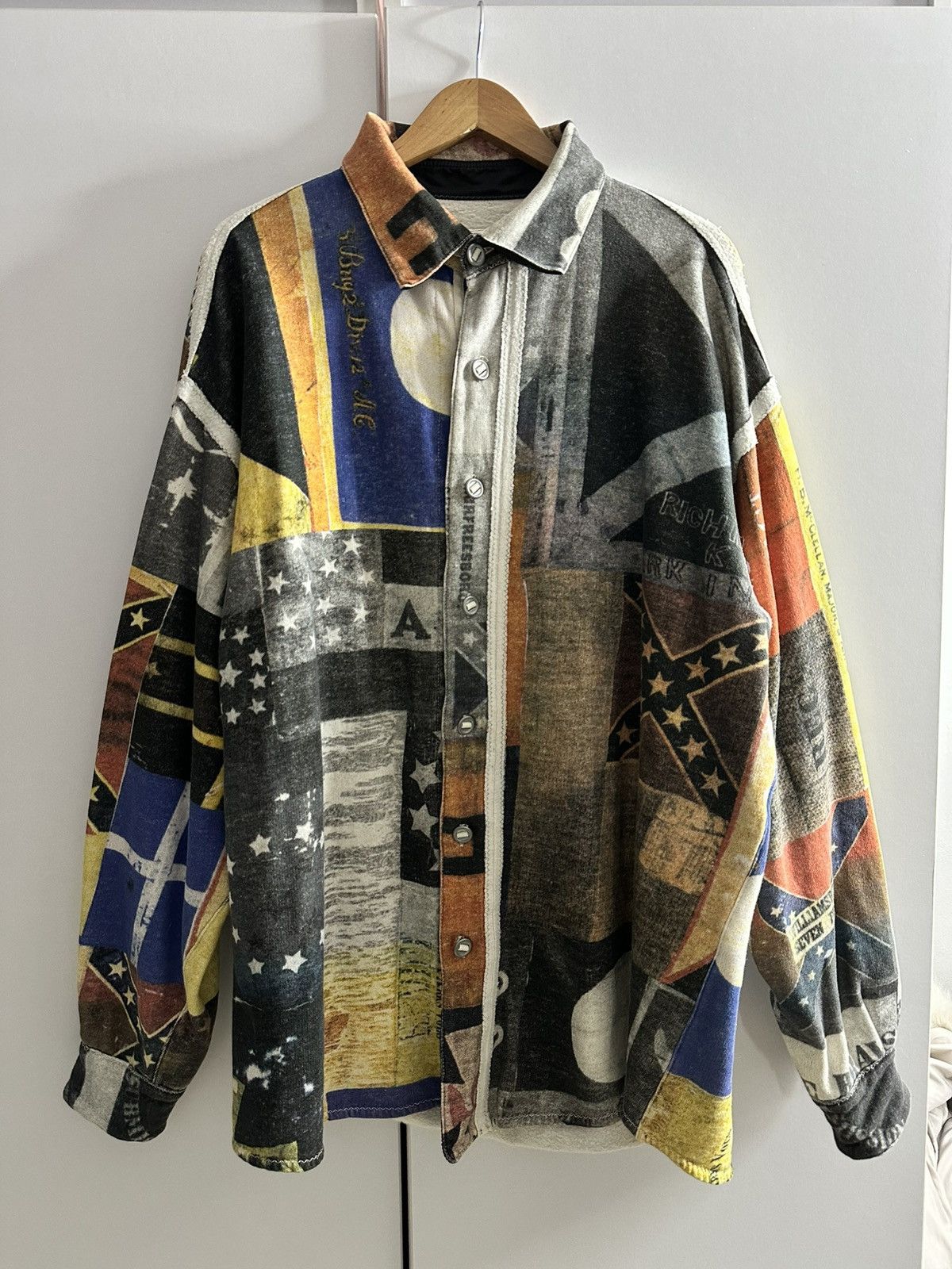 Vintage J-TS-T Italy Rare Confederate Cherokee Braves Jacket Skiwear Size US XL / EU 56 / 4 - 1 Thumbnail
