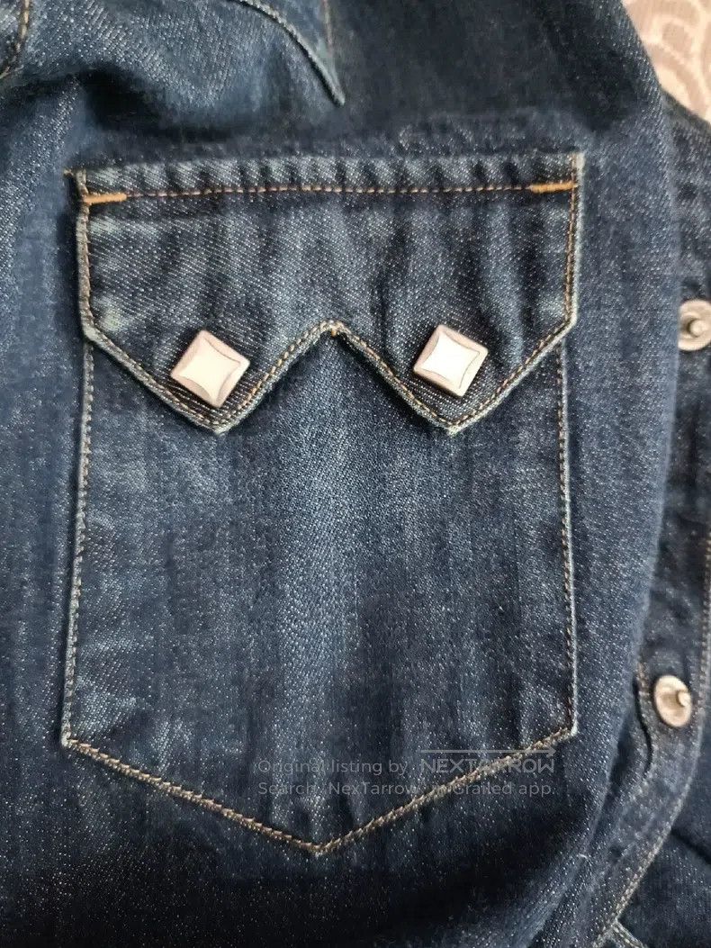 RRL Ralph Lauren RRL Ralph Lauren Western denim shirt Size US S / EU 44-46 / 1 - 4 Thumbnail