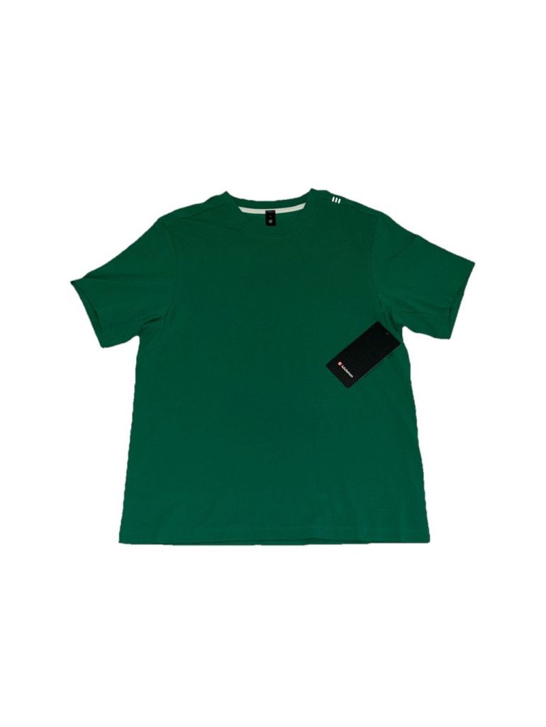 Lululemon LULULEMON ZEROED IN SHORT SLEEVE RACERWAY GREEN SIZE MEDIUM Size US M / EU 48-50 / 2 - 4 Thumbnail