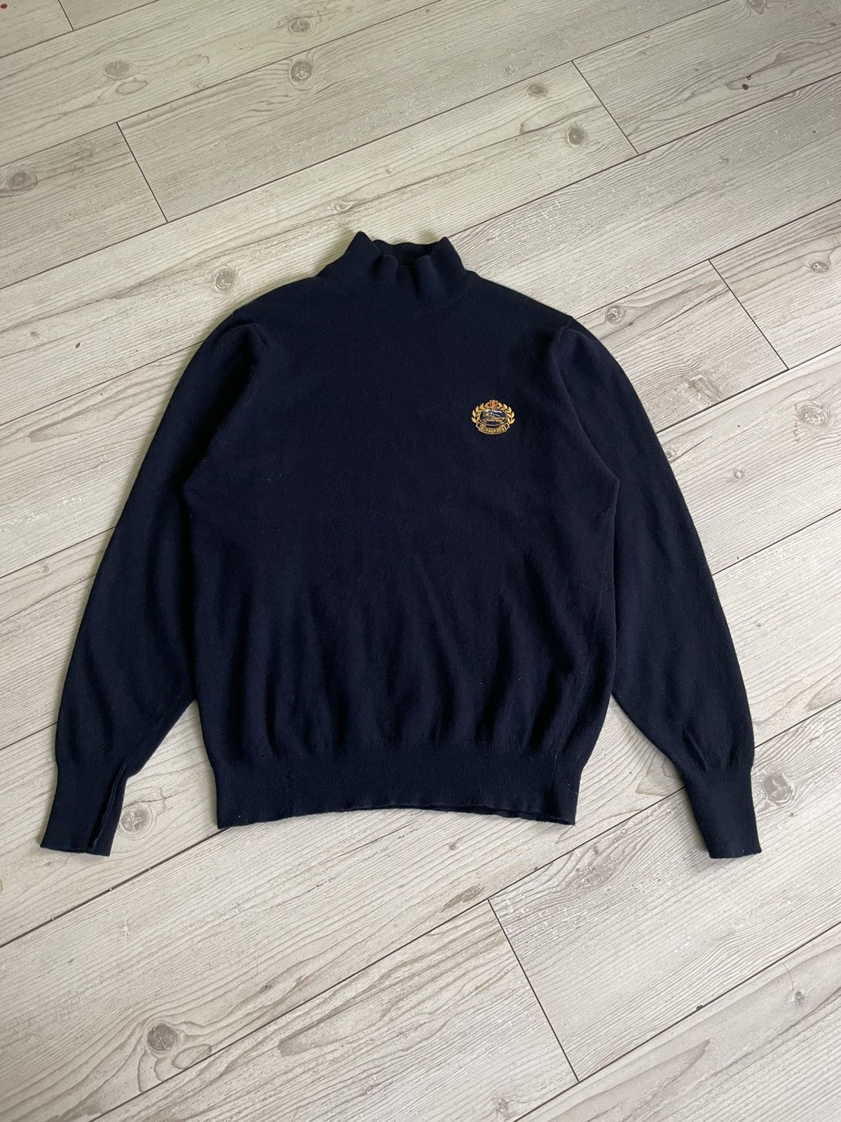 Burberry × Vintage Burberry Very Rare Wool Sweather Size US M / EU 48-50 / 2 - 3 Thumbnail