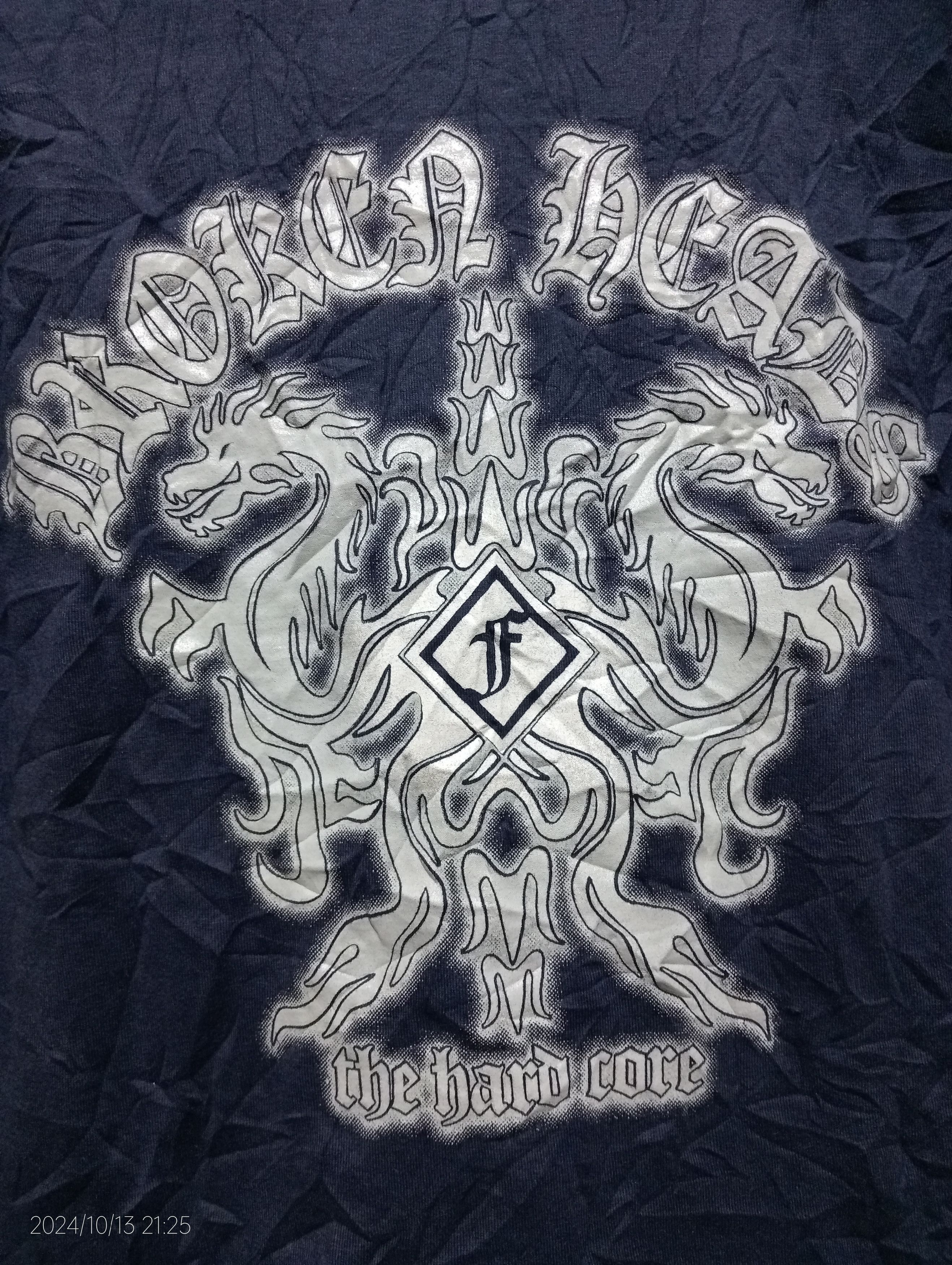 Hall Of Fame Vintage Punk Hall of Fame Broken Heads The Hard Core Tee Size US M / EU 48-50 / 2 - 2 Thumbnail