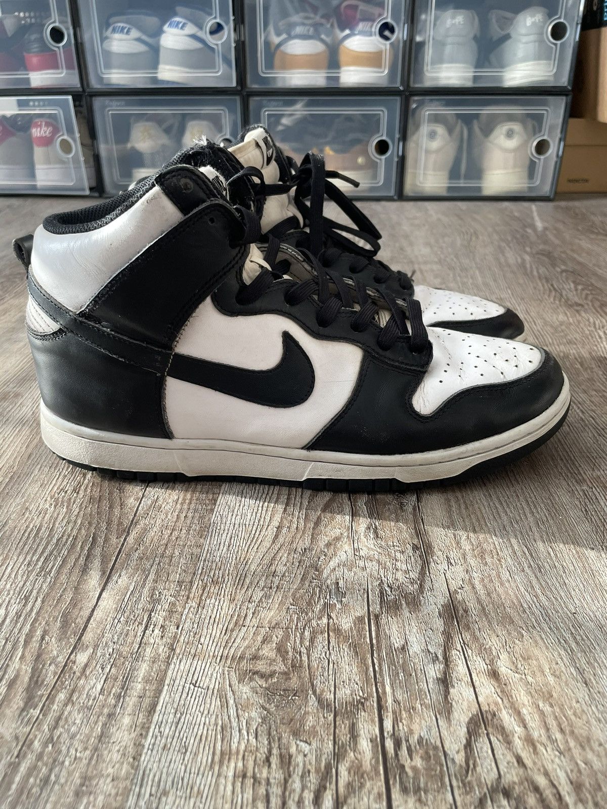 Nike NIKE Dunk High “Black/White” Size US 10 / EU 43 - 4 Thumbnail